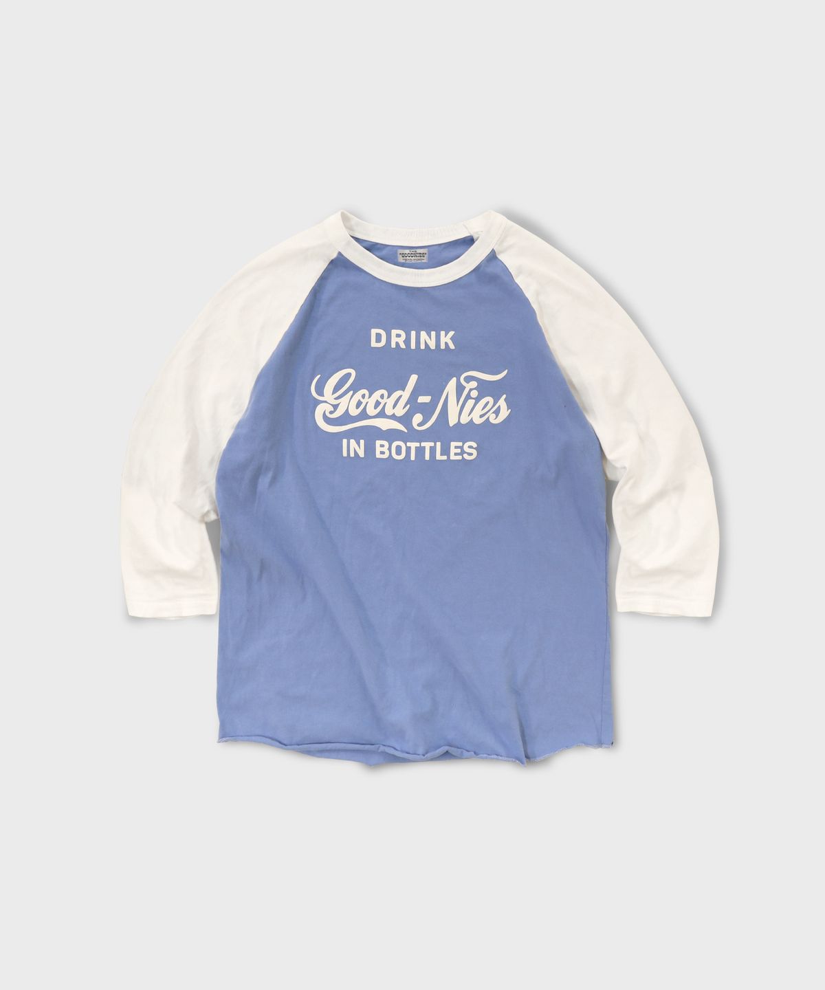 굿니스(GOODNIES) DRINK Good Nies. 3/4 Sleeve Raglan T-Shirt