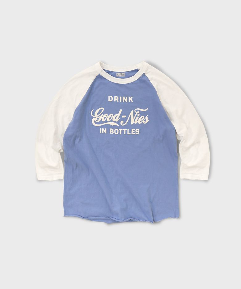DRINK Good Nies. 3/4 Sleeve Raglan T-Shirt
