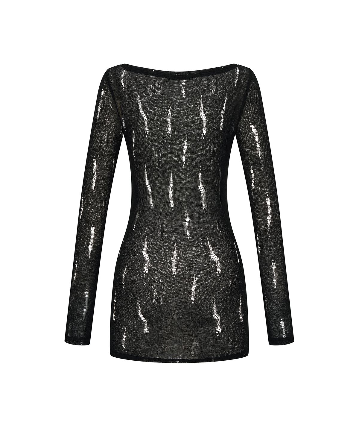 일리오(ILLIO) Black My skin damage knit