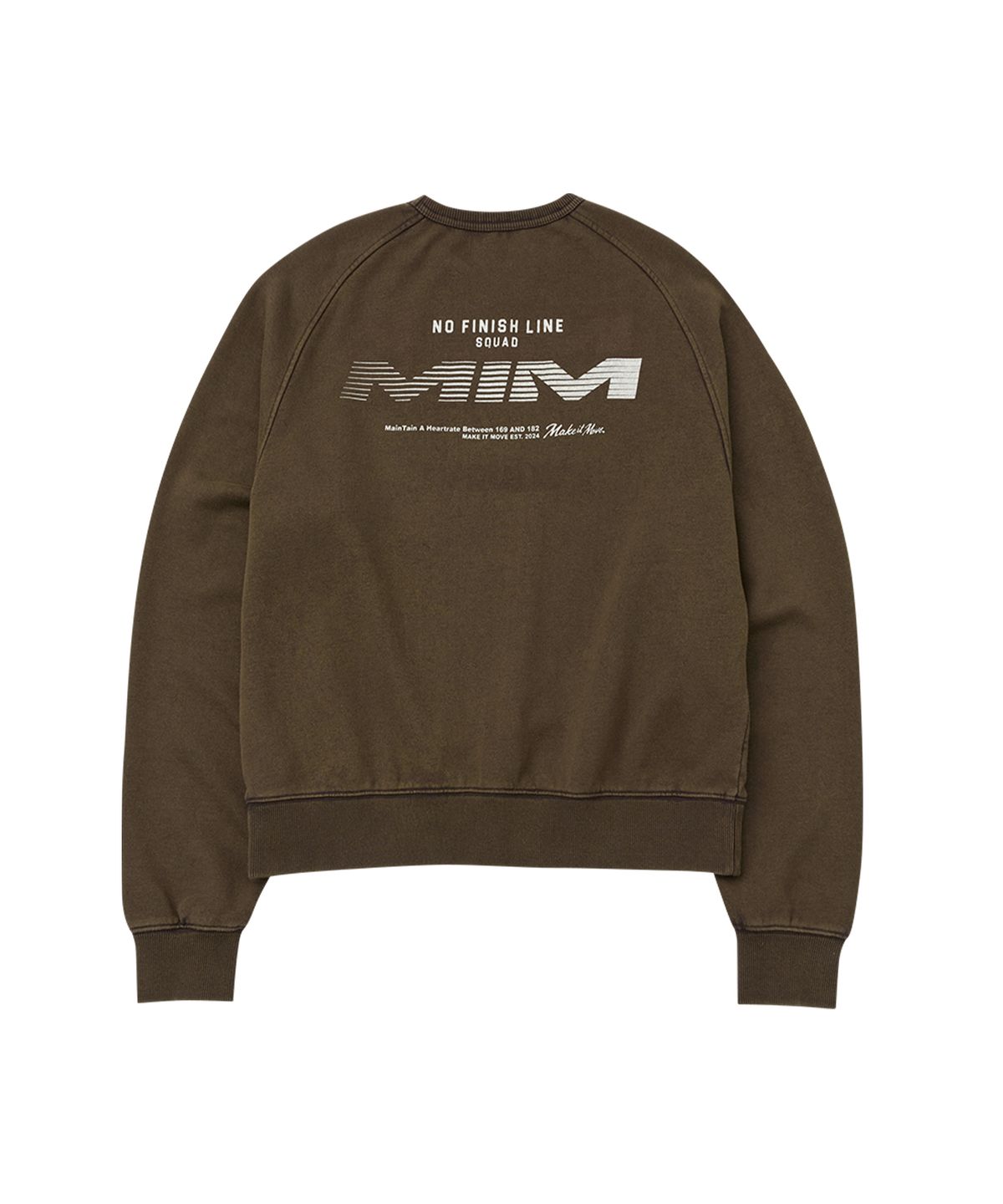 엠아이엠(MIM) MIM TEAM SWEAT SHIRT_Brown