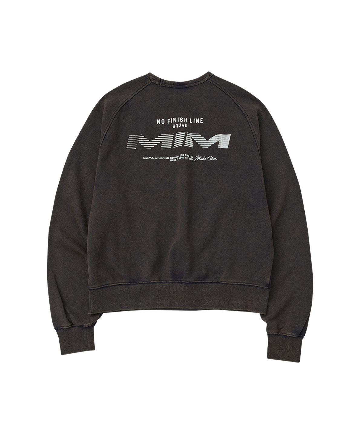 엠아이엠(MIM) MIM TEAM SWEAT SHIRT_Charcoal Grey