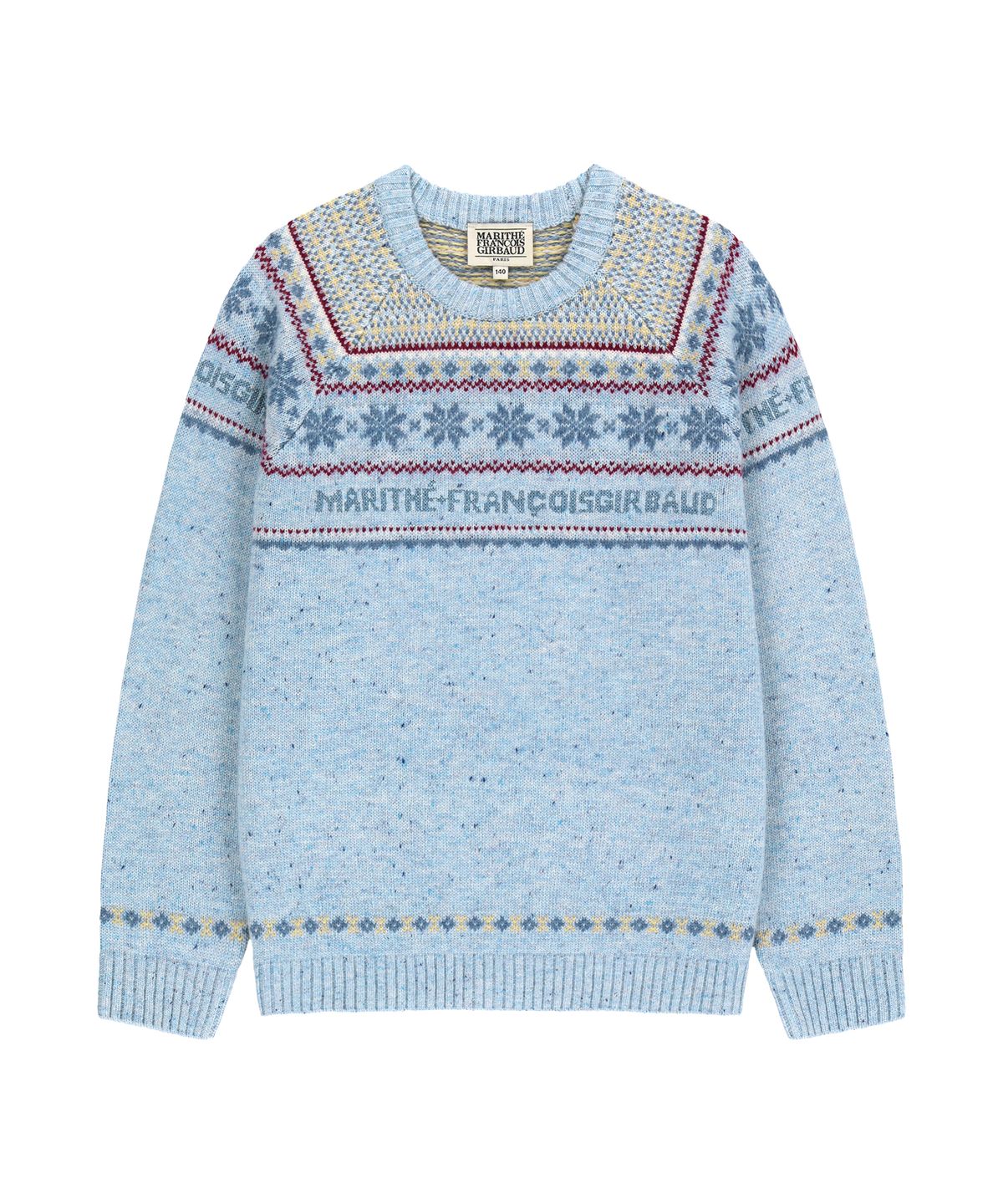 마리떼 키즈(MARITHÉ KIDS) KIDS NORDIC KNIT PULLOVER blue