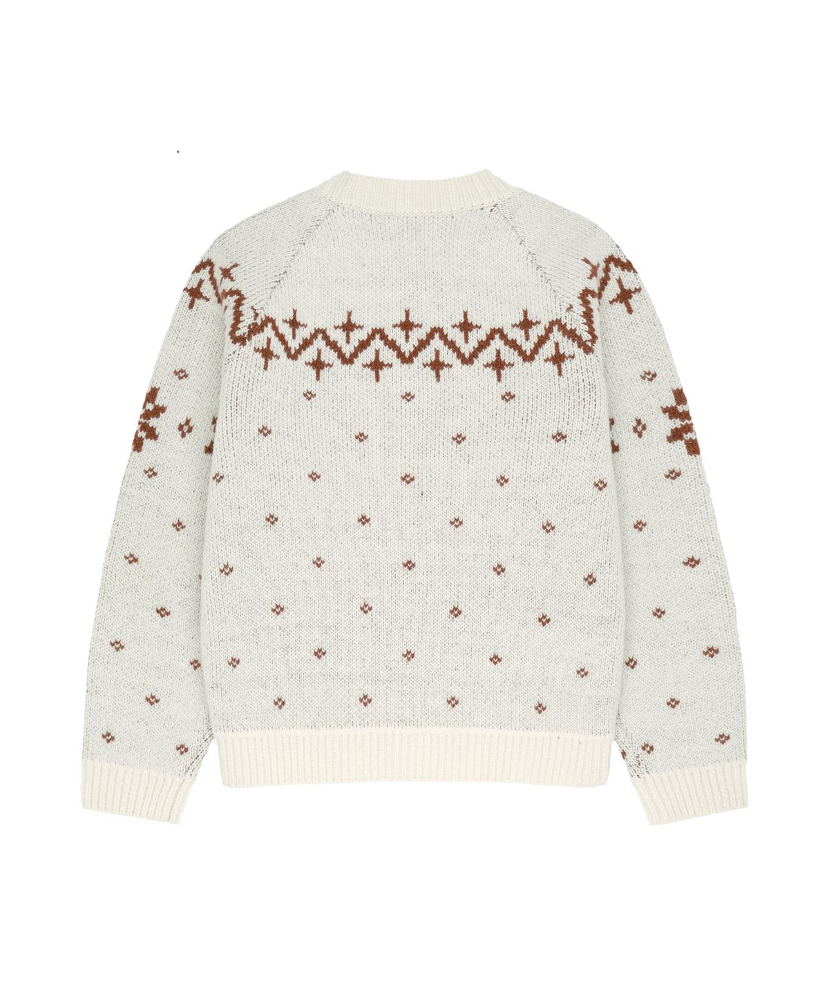 마리떼 키즈(MARITHÉ KIDS) KIDS COWICHAN KNIT PULLOVER ivory
