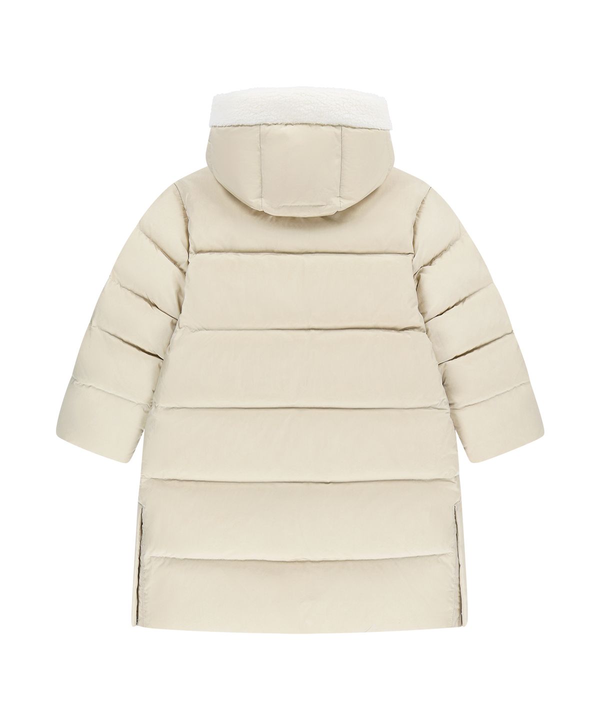 마리떼 키즈(MARITHÉ KIDS) KIDS HOODED LONG DOWN JACKET light beige