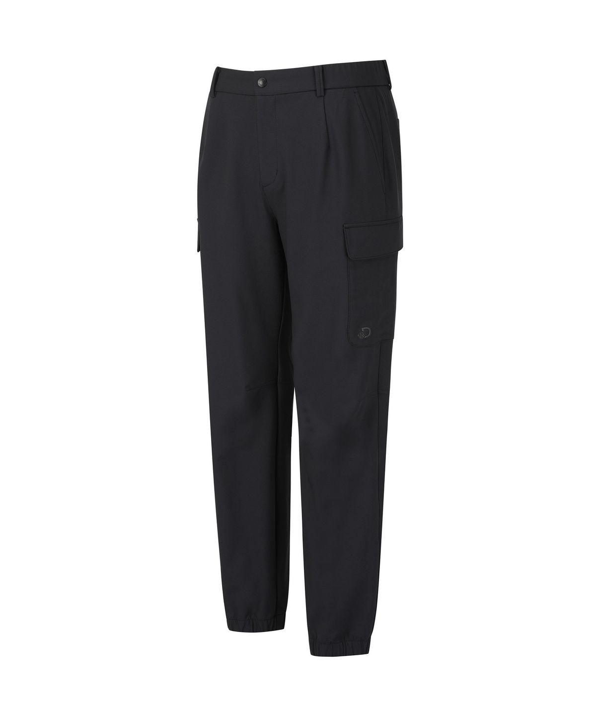 디스커버리 익스페디션(DISCOVERY EXPEDITION) 남성 기모 테이퍼드 카고조거팬츠 (BLACK)