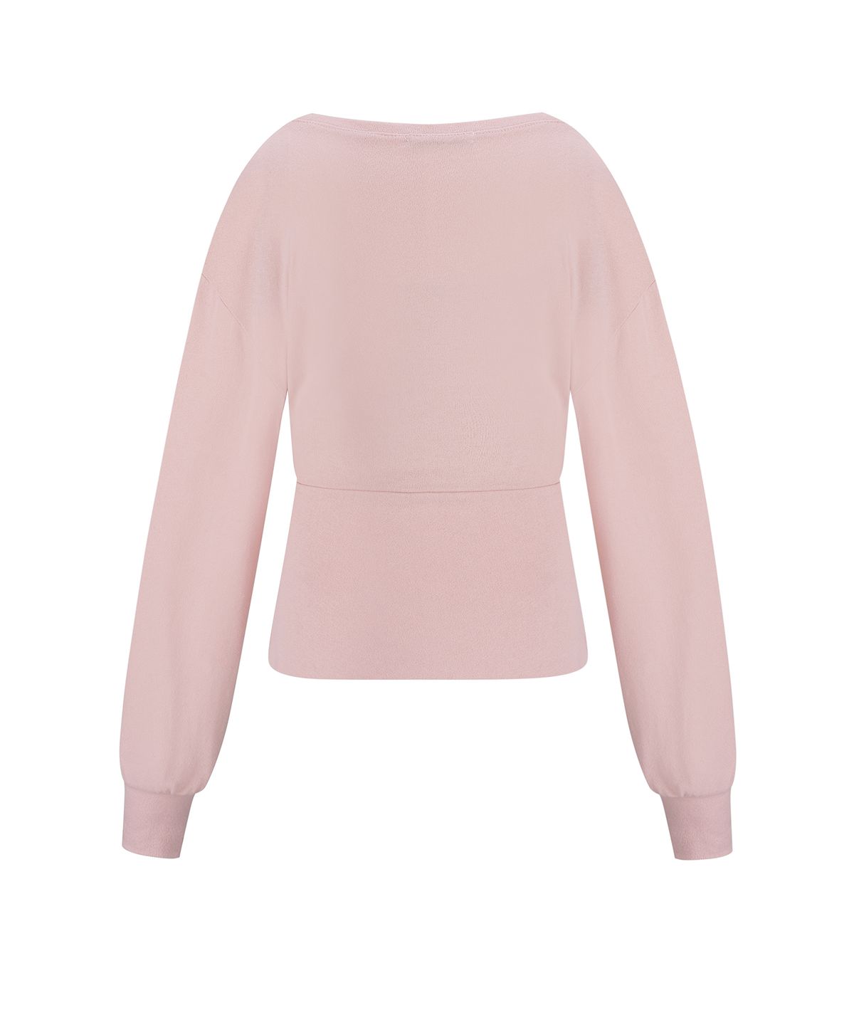 일리오(ILLIO) Pink Shaped layered V-neck knit