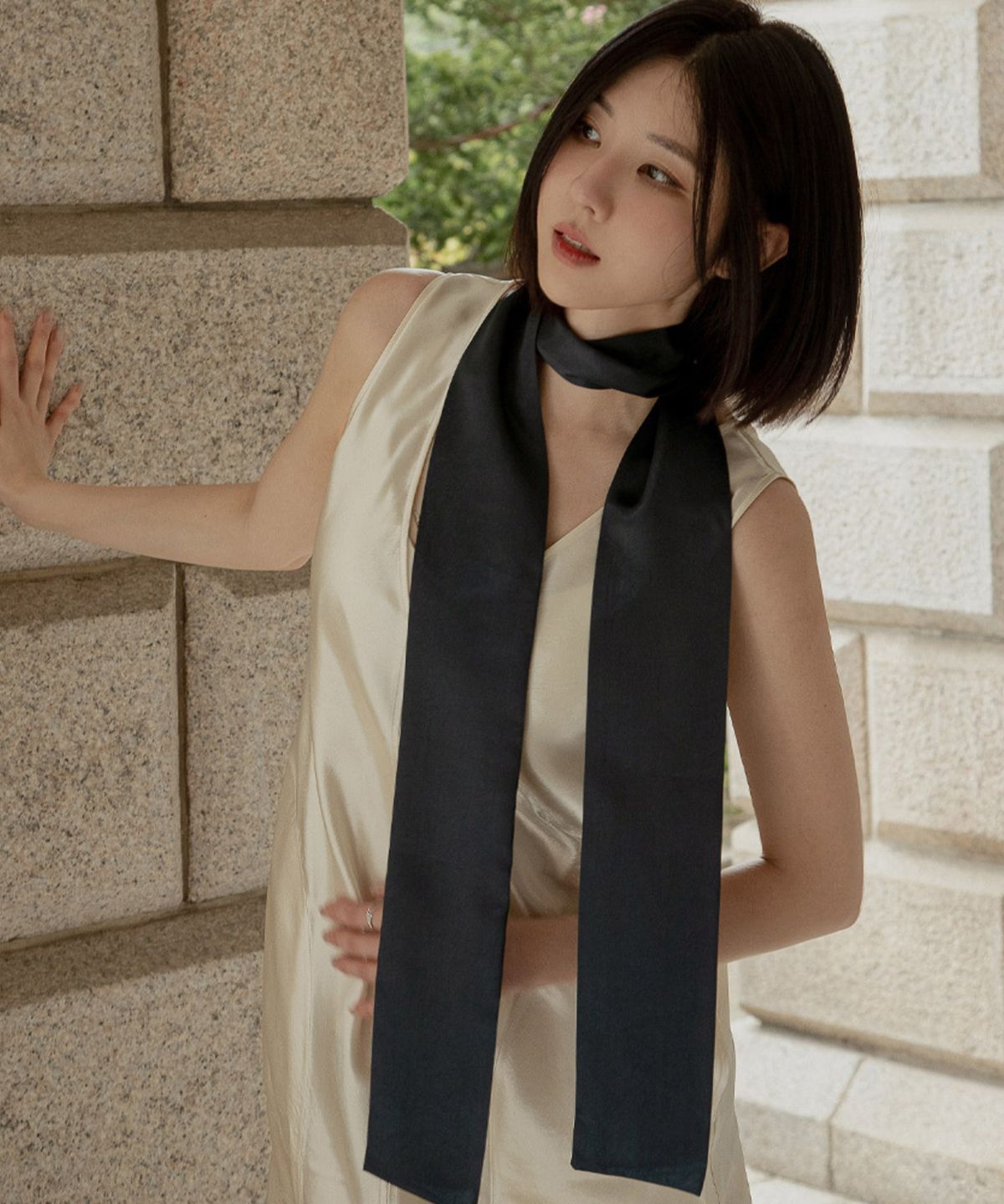 벤앤쿠(VENANDQU) Sleek Scarf (4 Colors)