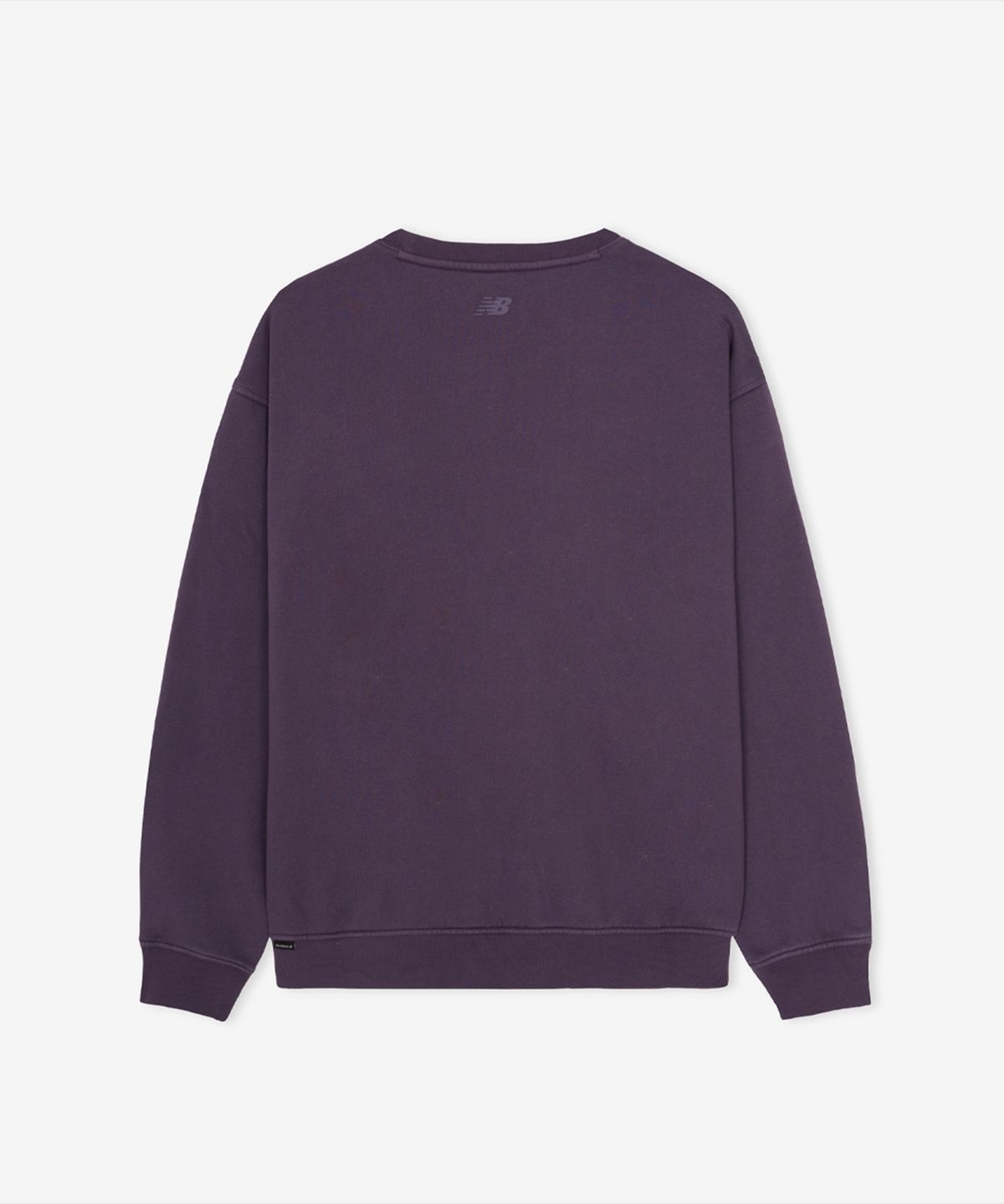 뉴발란스(NEW BALANCE) NBNCG41003 / UNI 에센셜 클래식 기모 맨투맨 (D/PURPLE)