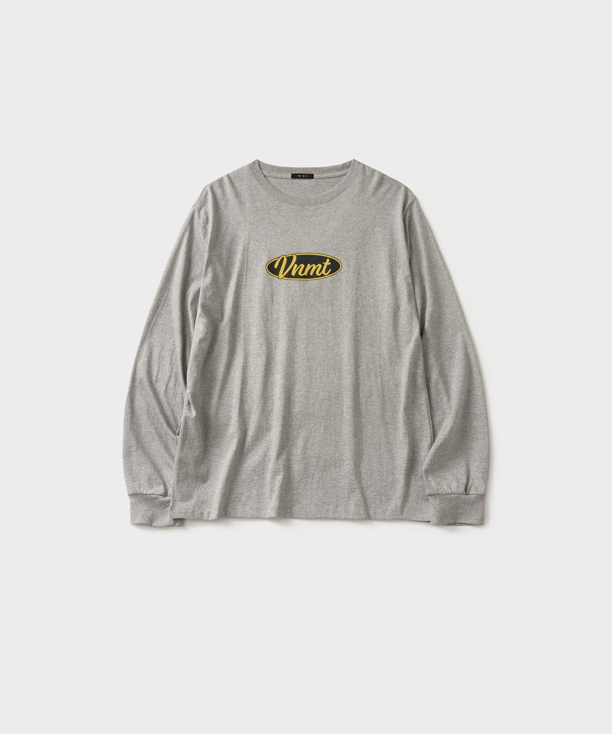 바니쉬먼트(VANISHMENT) Camel vnmt long tee_melange grey