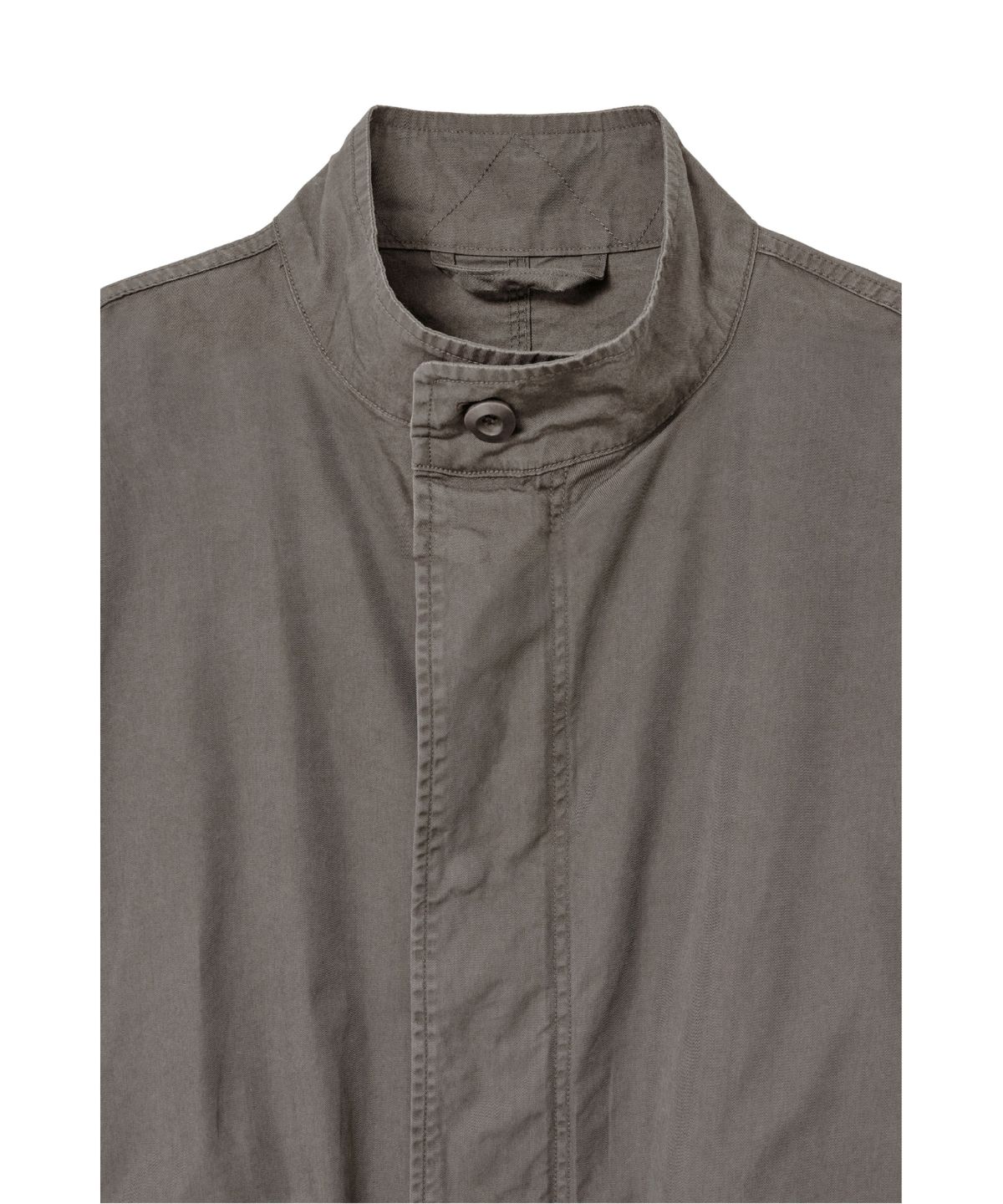 해칭룸(HATCHINGROOM) Short Mods Parka Mud Brown