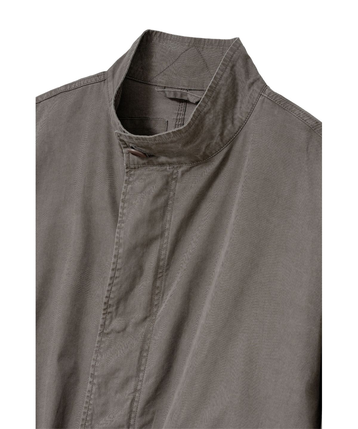 해칭룸(HATCHINGROOM) Short Mods Parka Mud Brown