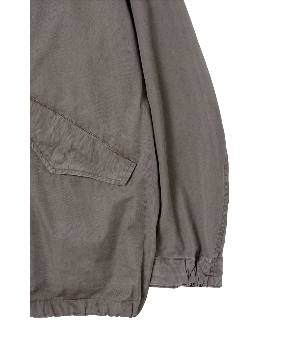 해칭룸(HATCHINGROOM) Short Mods Parka Mud Brown