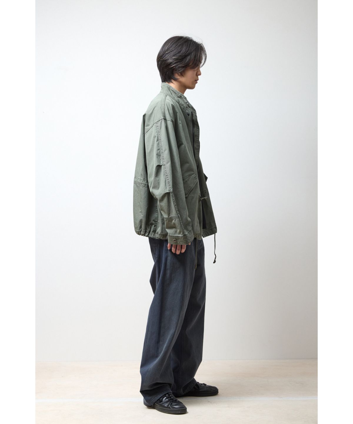 해칭룸(HATCHINGROOM) Short Mods Parka Khaki