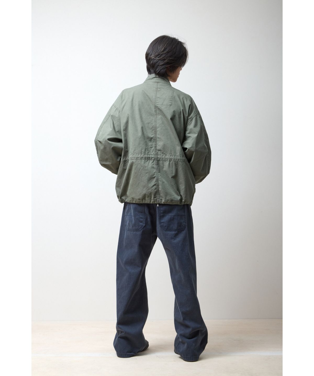 해칭룸(HATCHINGROOM) Short Mods Parka Khaki