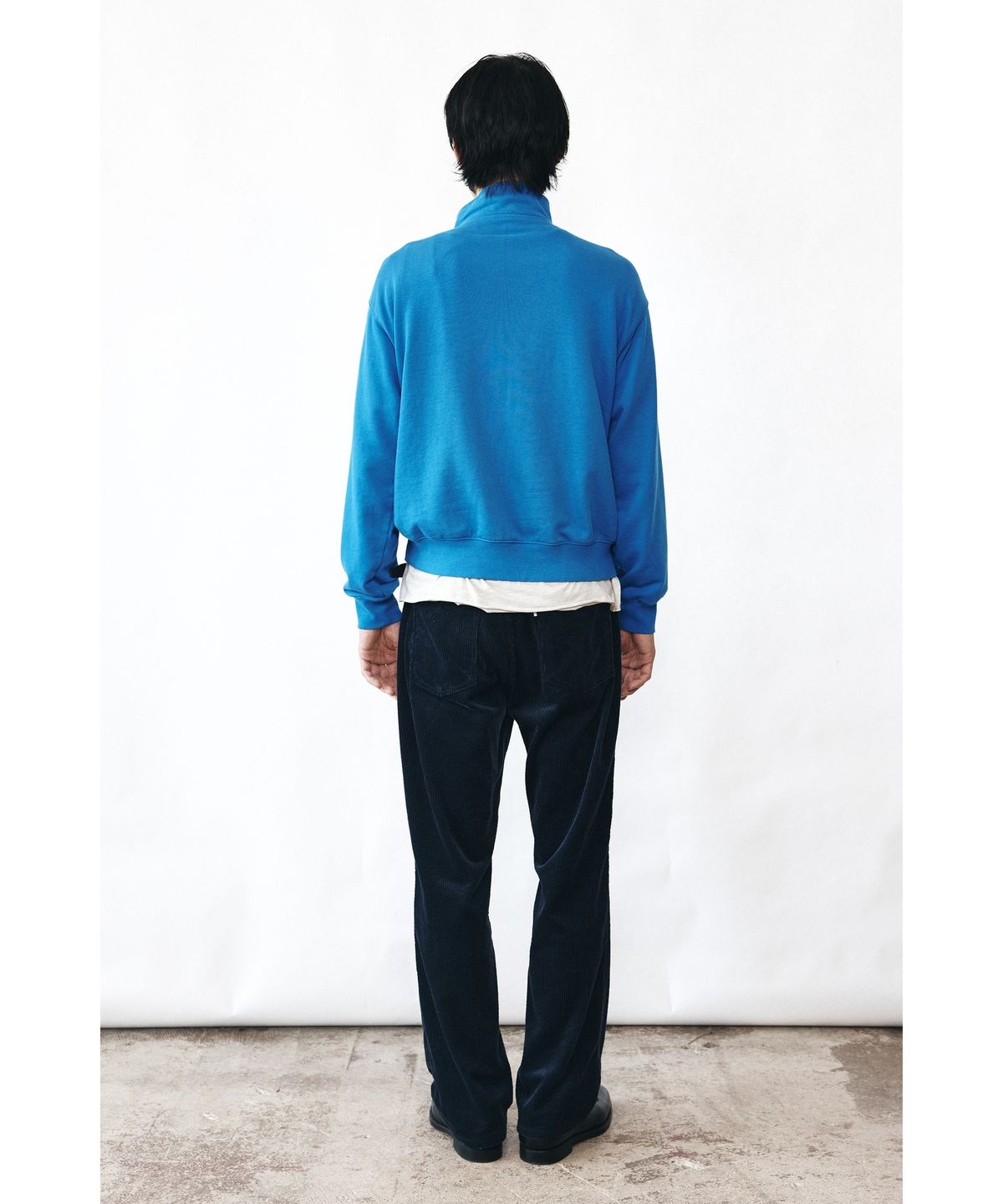 유스(YOUTH) Corduroy 5P Straight Pants - Navy
