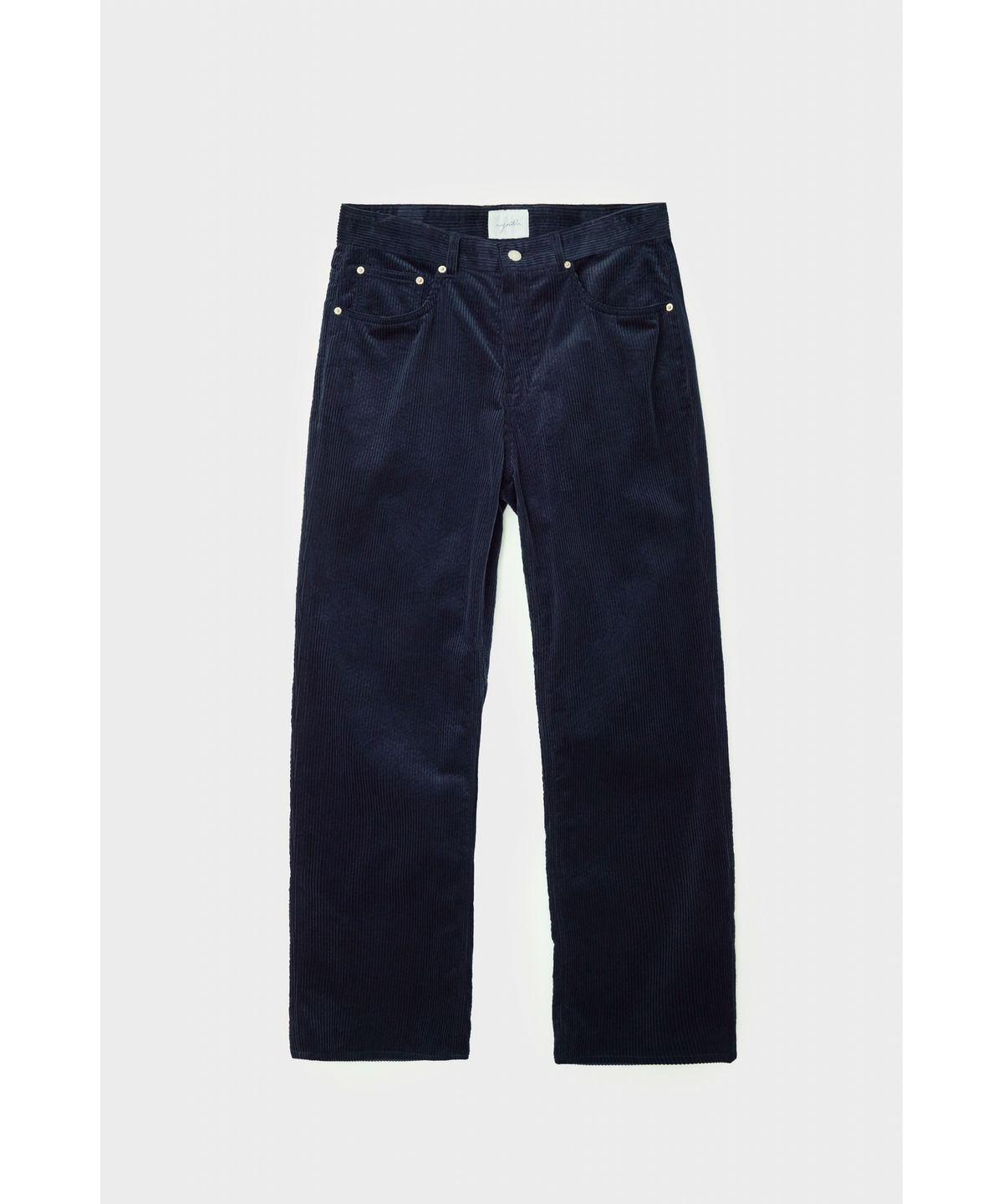 유스(YOUTH) Corduroy 5P Straight Pants - Navy
