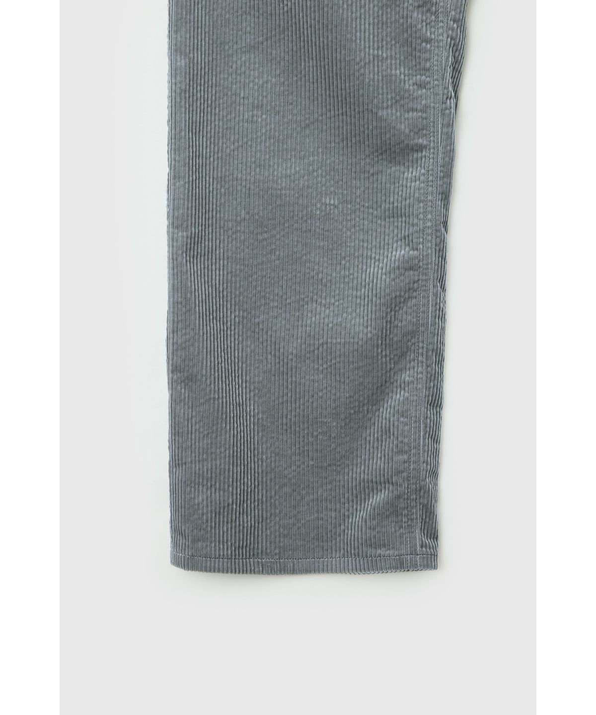 유스(YOUTH) Corduroy 5P Straight Pants - Light Grey