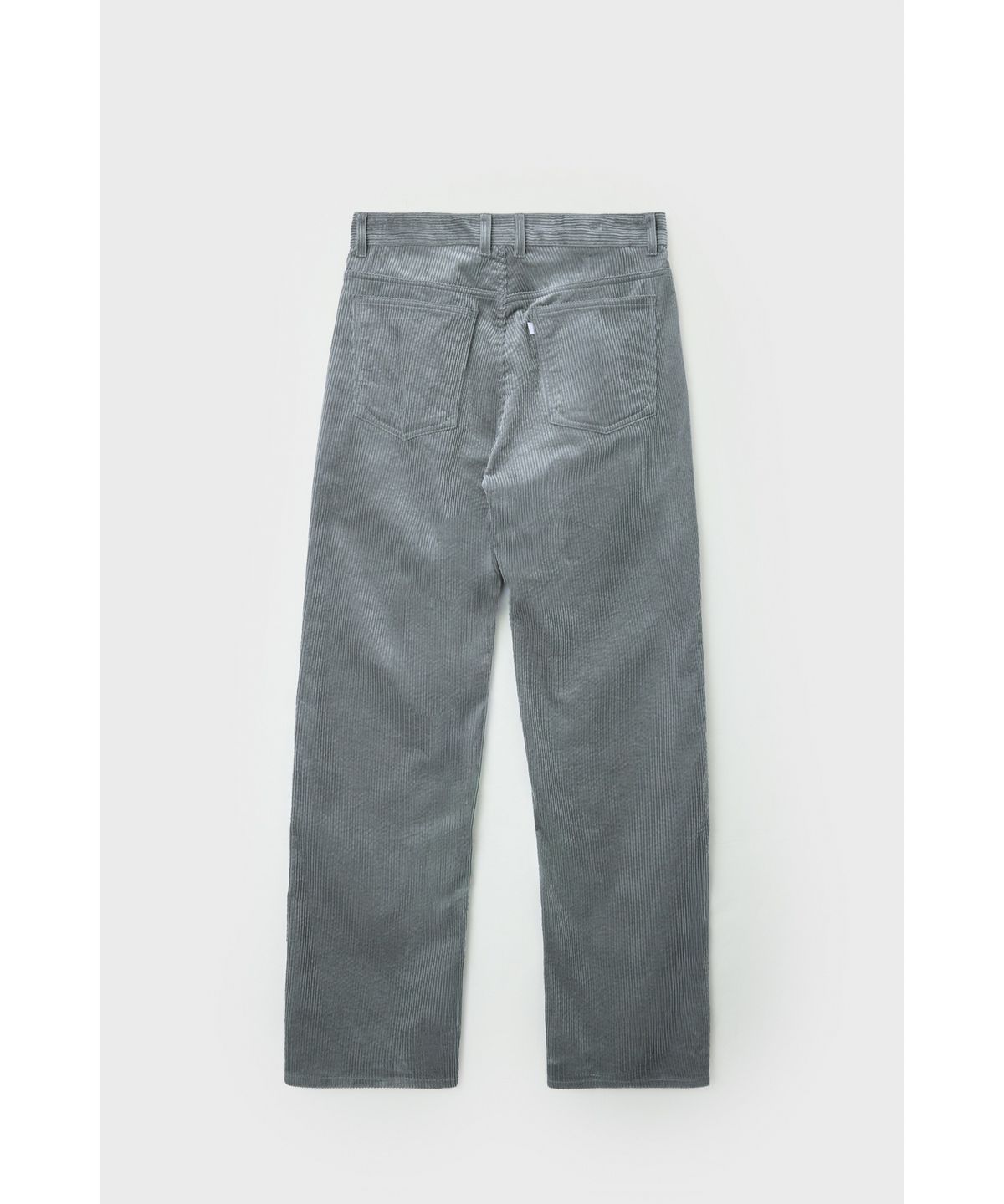 유스(YOUTH) Corduroy 5P Straight Pants - Light Grey