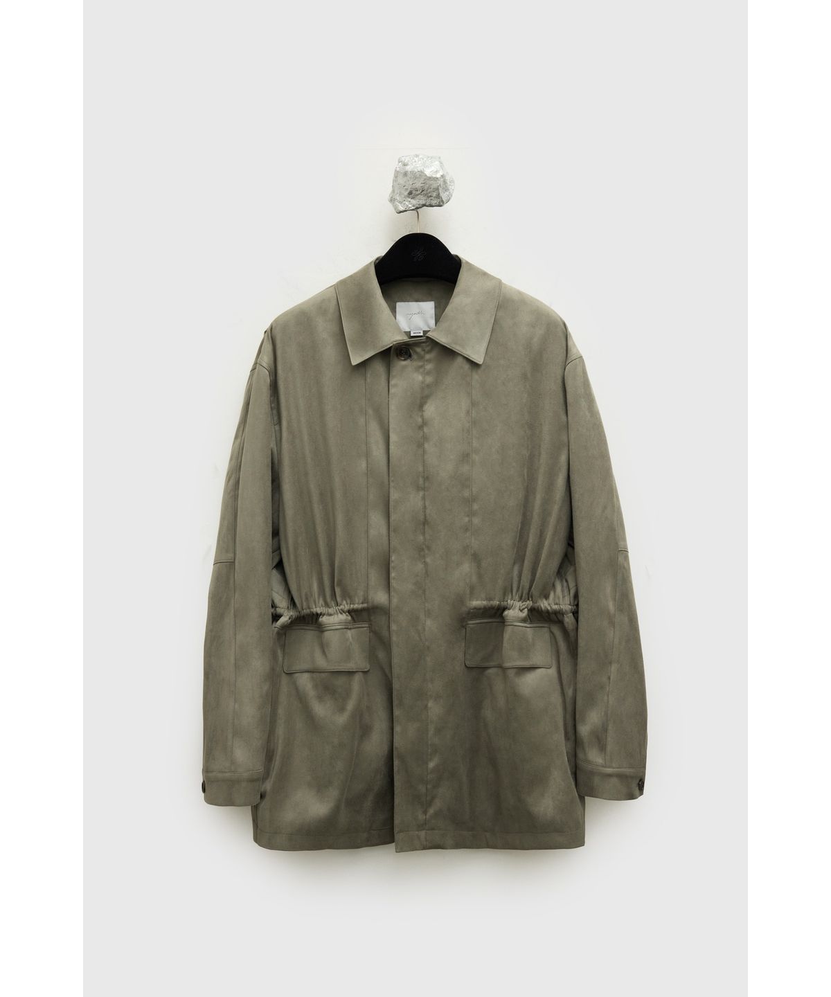 유스(YOUTH) Faux Suede Jacket - Moss