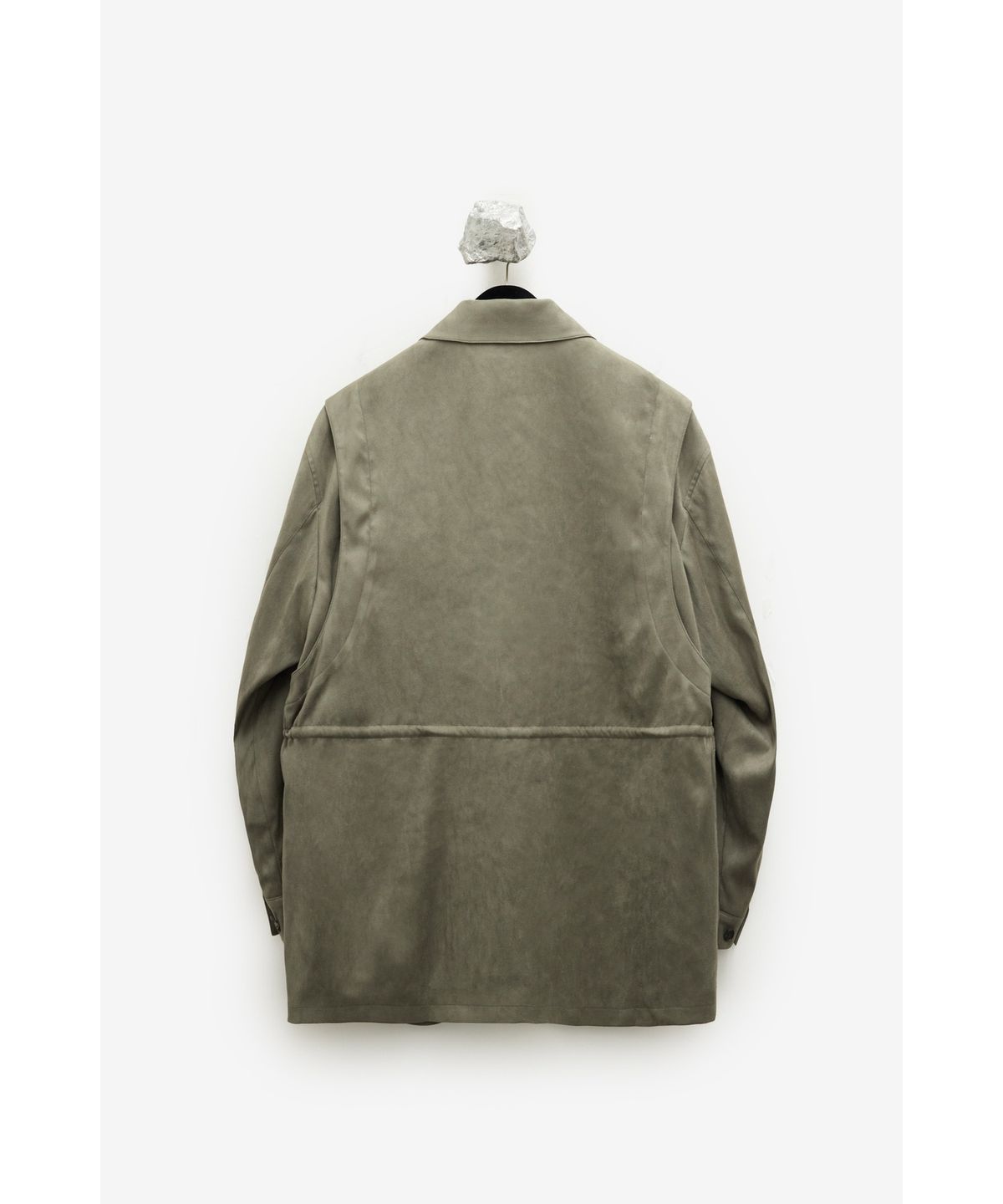 유스(YOUTH) Faux Suede Jacket - Moss