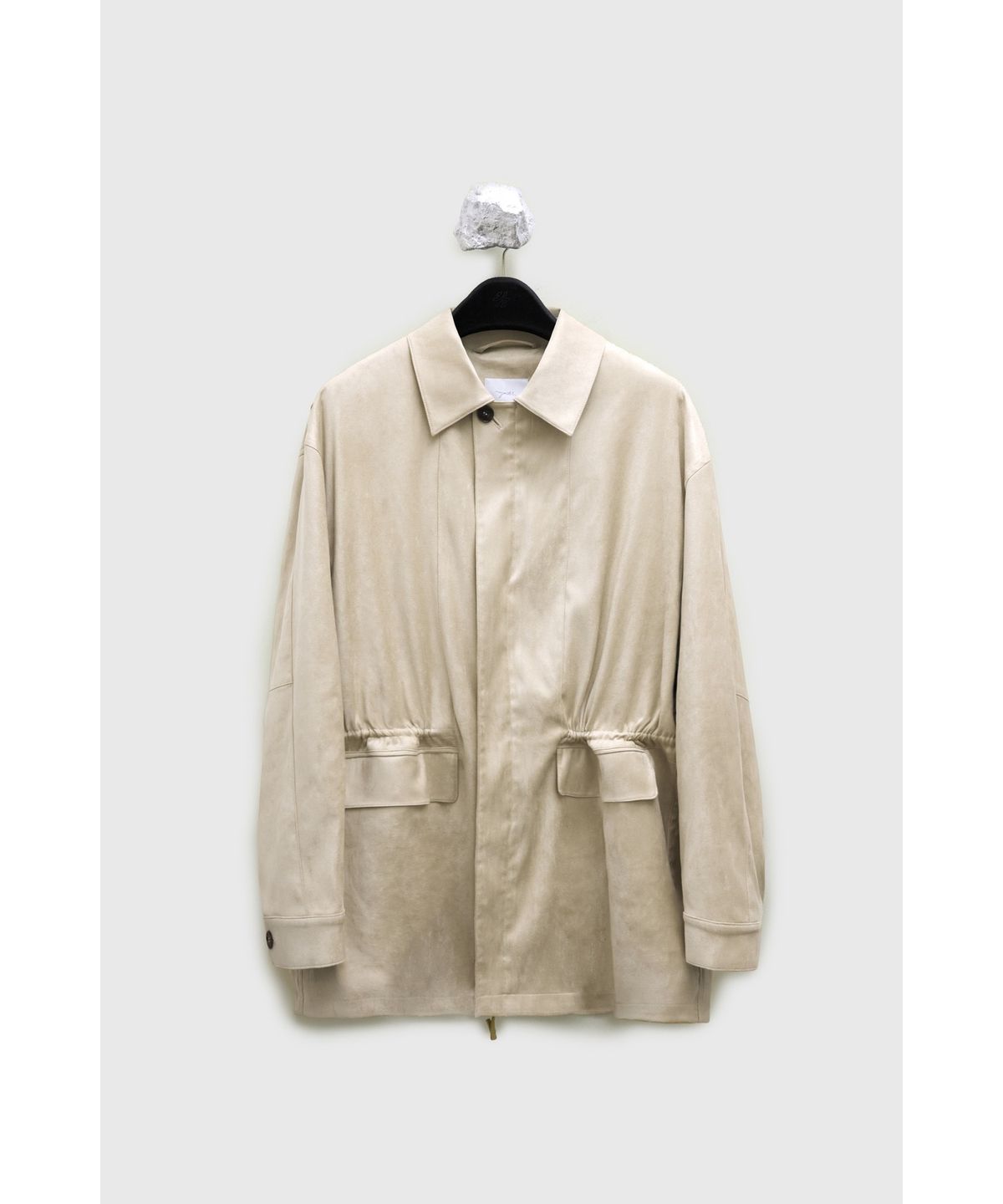 유스(YOUTH) Faux Suede Jacket - Begie