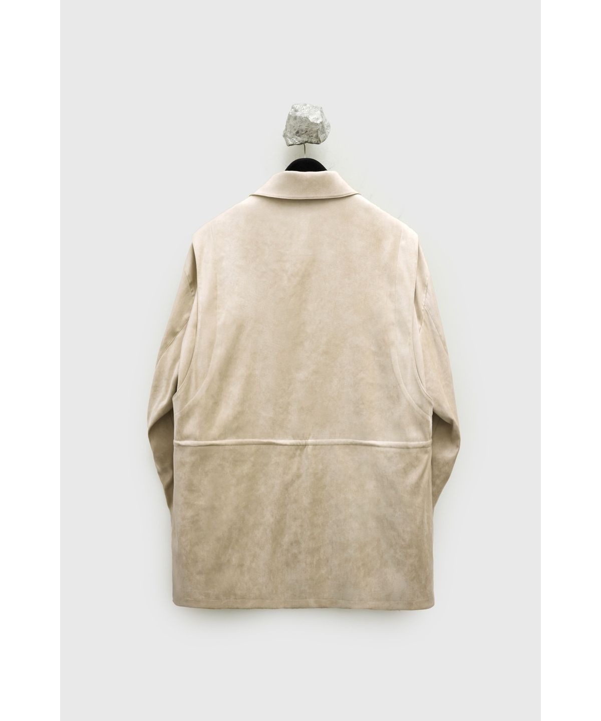 유스(YOUTH) Faux Suede Jacket - Begie