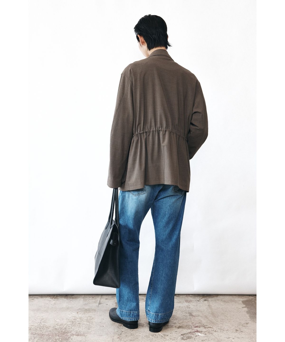 유스(YOUTH) Fine Wool F-2 Jacket - Brown