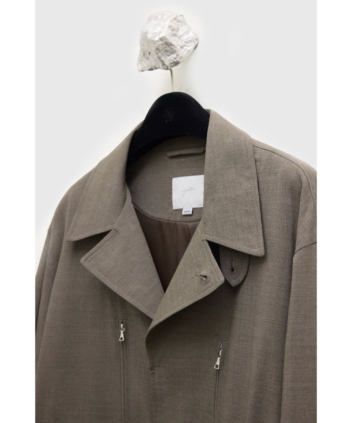 유스(YOUTH) Fine Wool F-2 Jacket - Brown