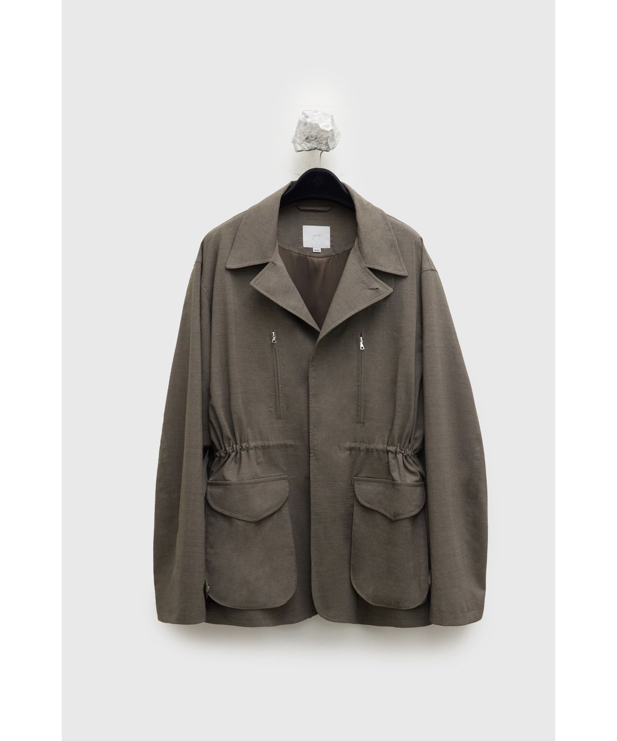 유스(YOUTH) Fine Wool F-2 Jacket - Brown