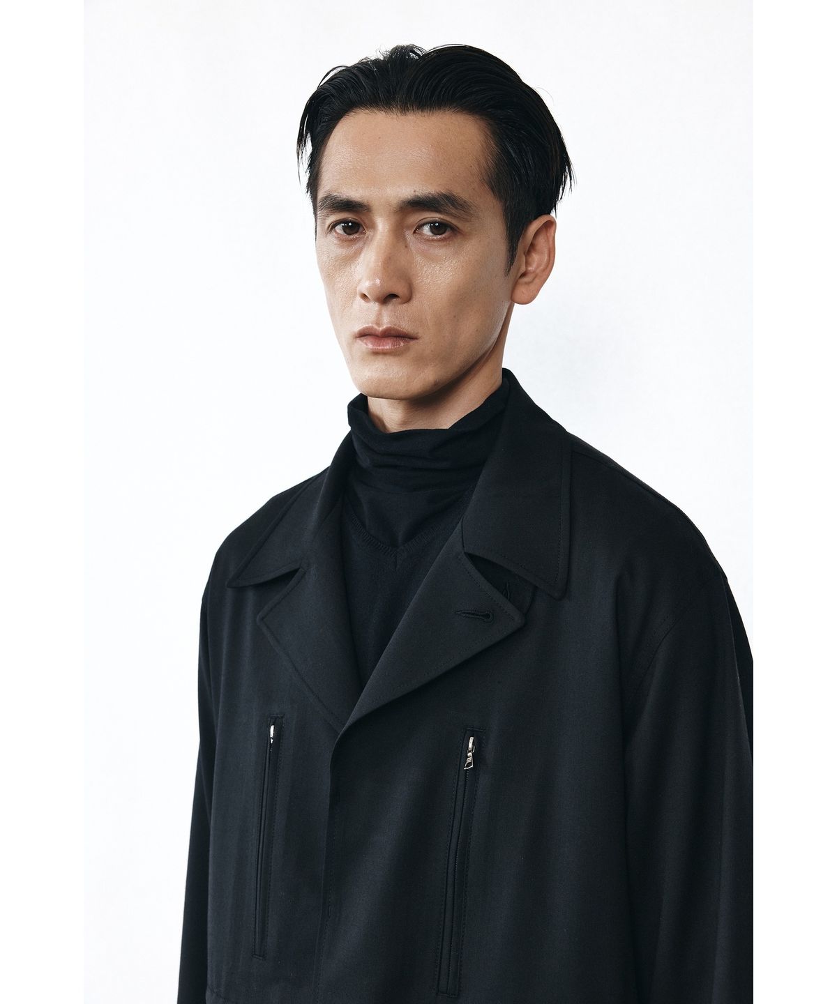 유스(YOUTH) Fine Wool F-2 Jacket - Black