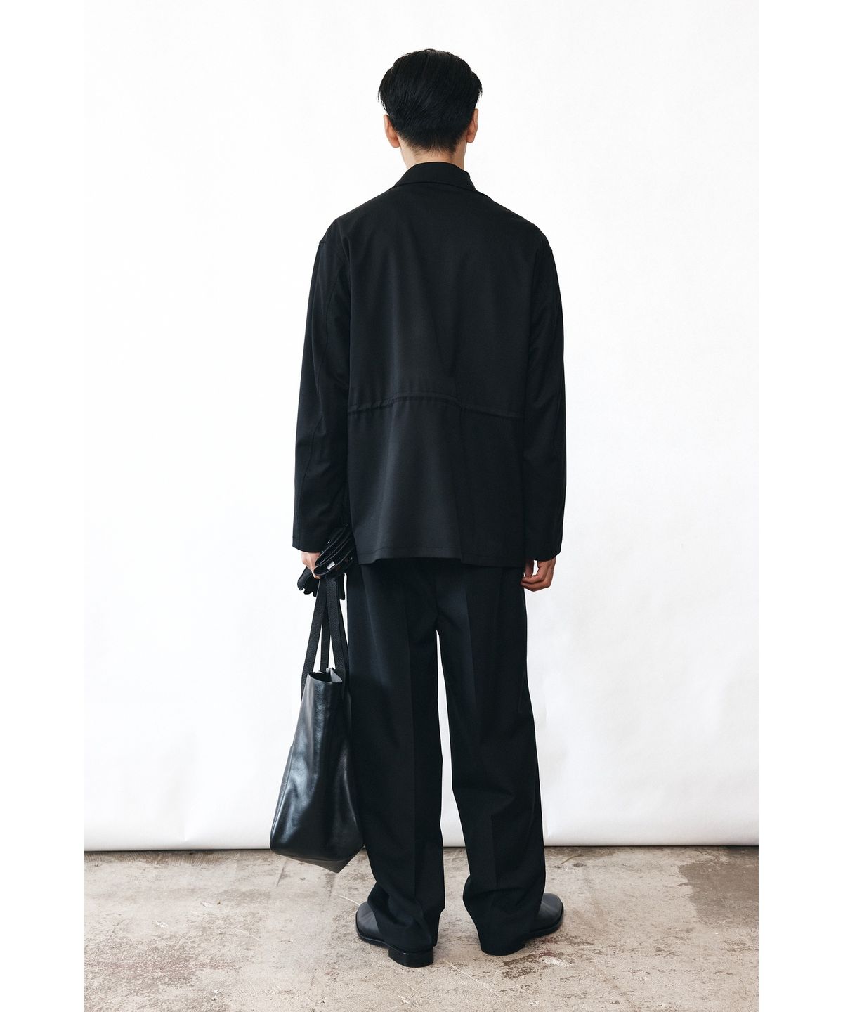 유스(YOUTH) Fine Wool F-2 Jacket - Black