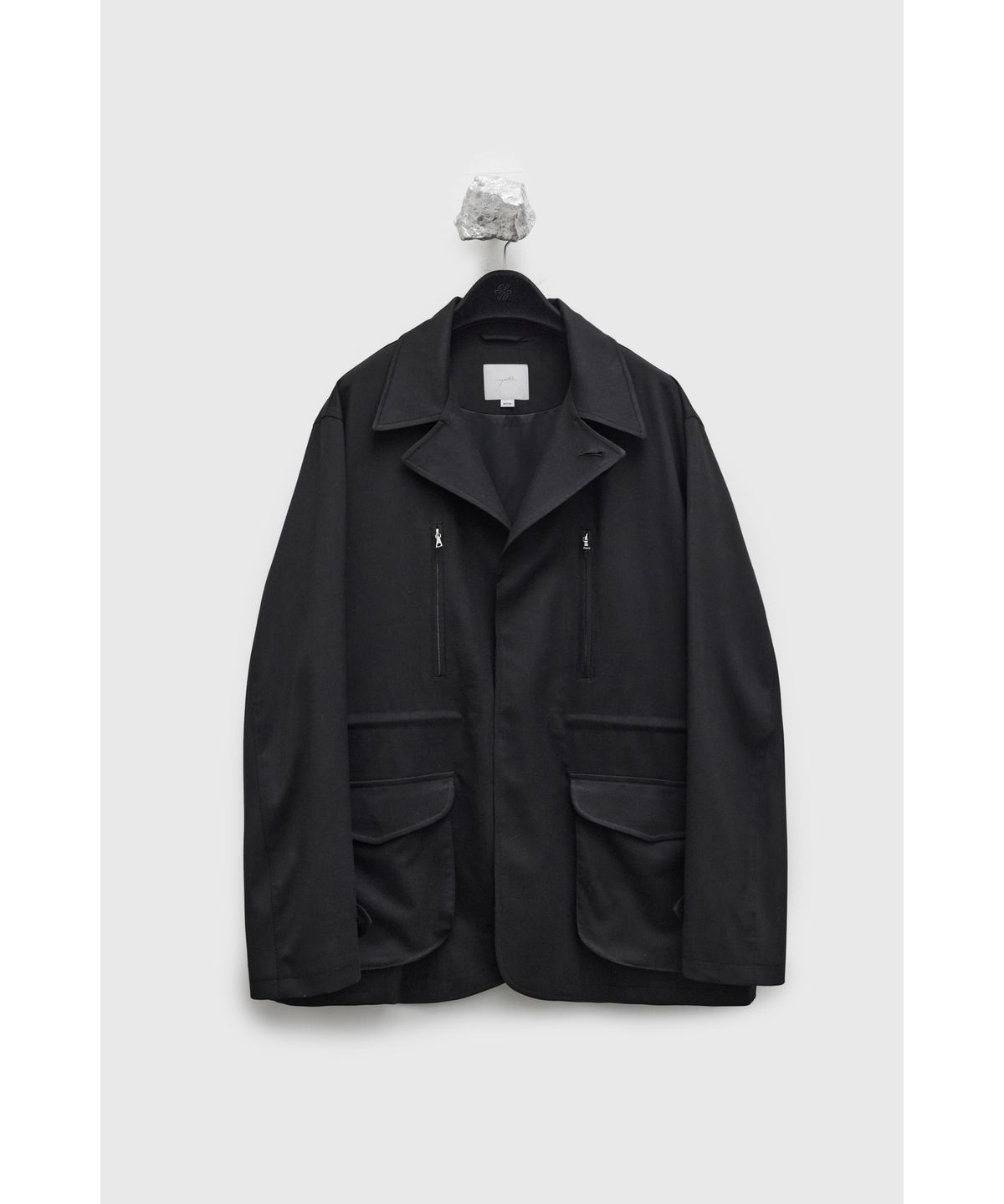 유스(YOUTH) Fine Wool F-2 Jacket - Black