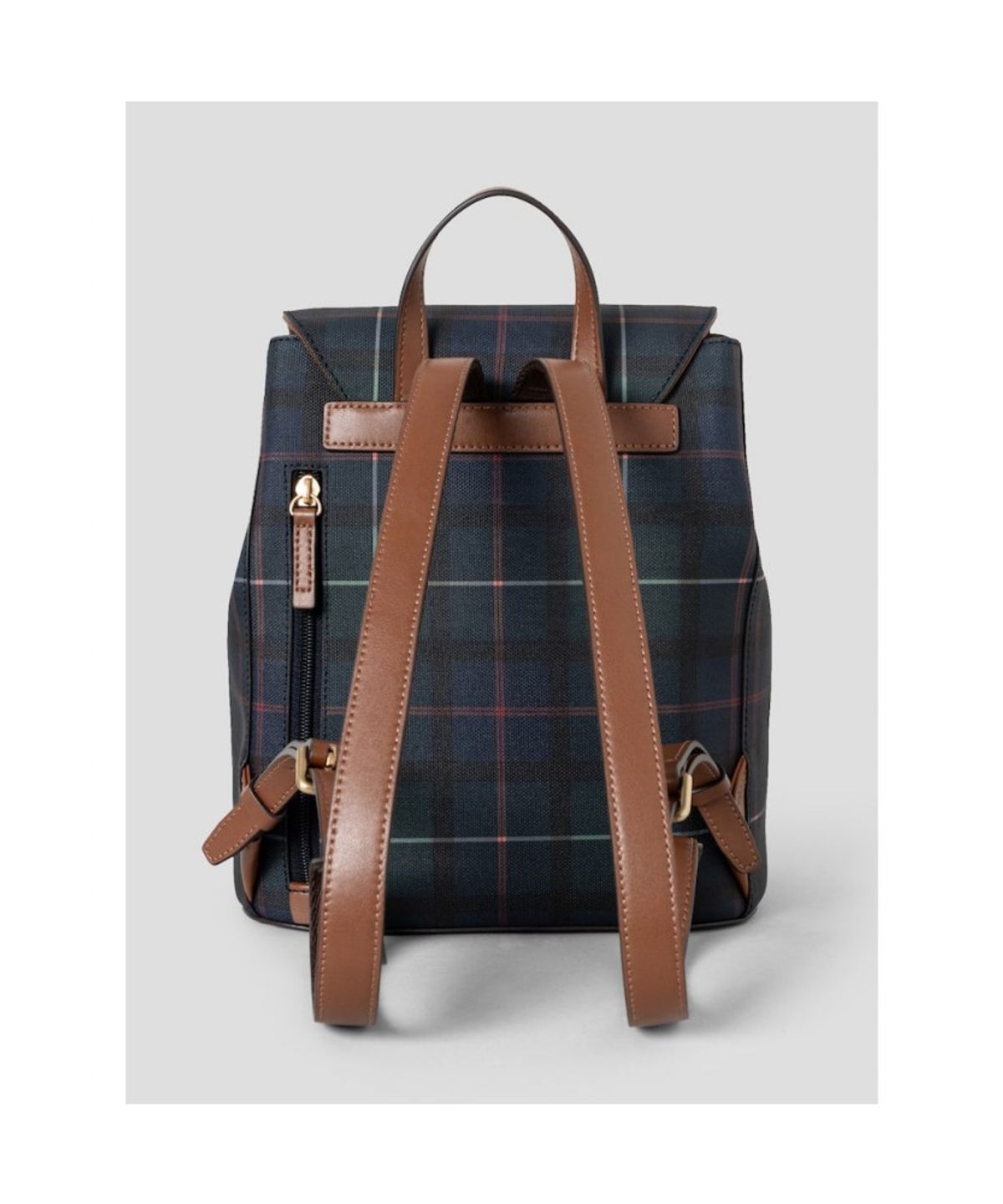 빈폴 액세서리(BEANPOLE ACCESSORY) 헤릿체크 백팩  그린