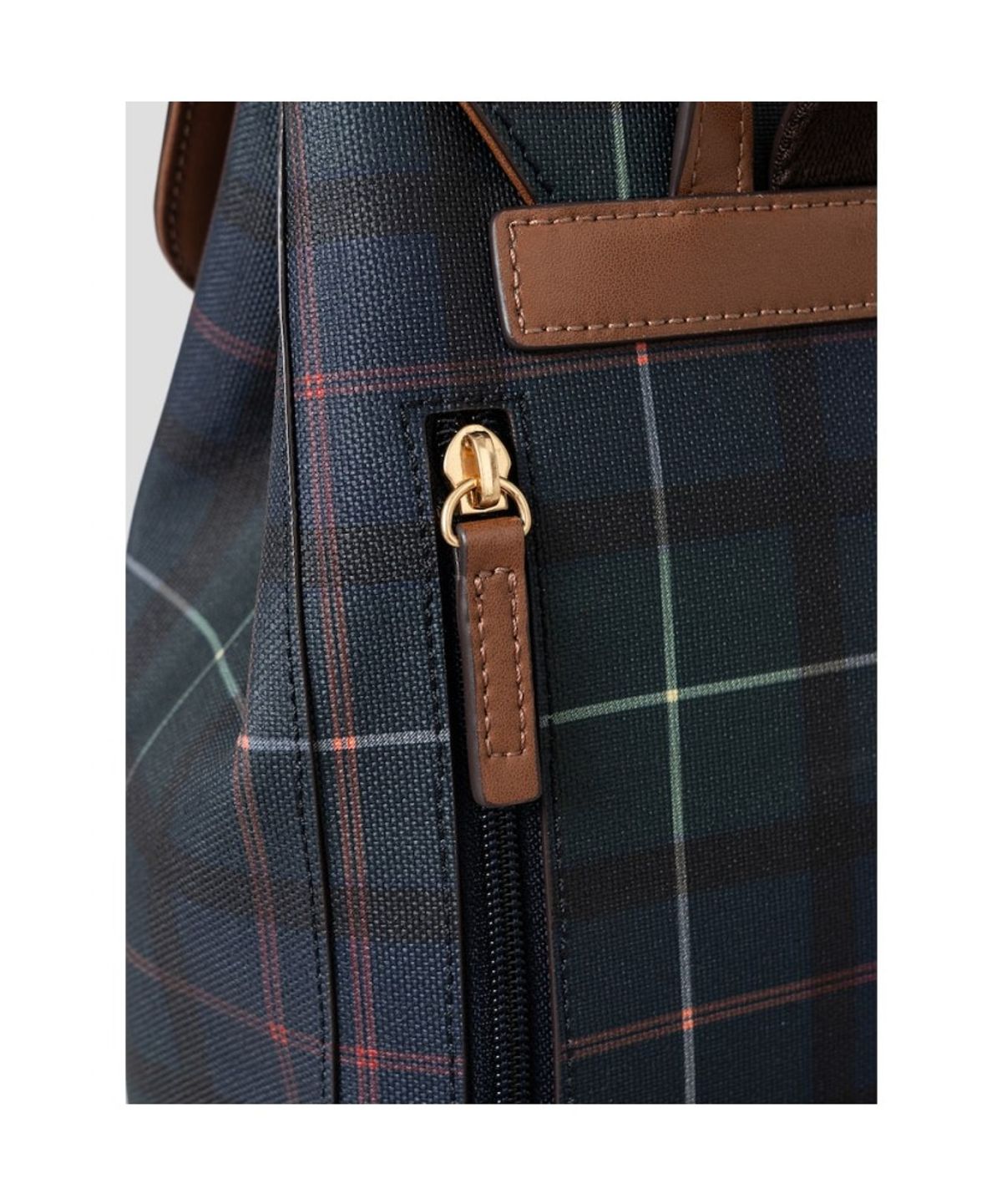 빈폴 액세서리(BEANPOLE ACCESSORY) 헤릿체크 백팩  그린