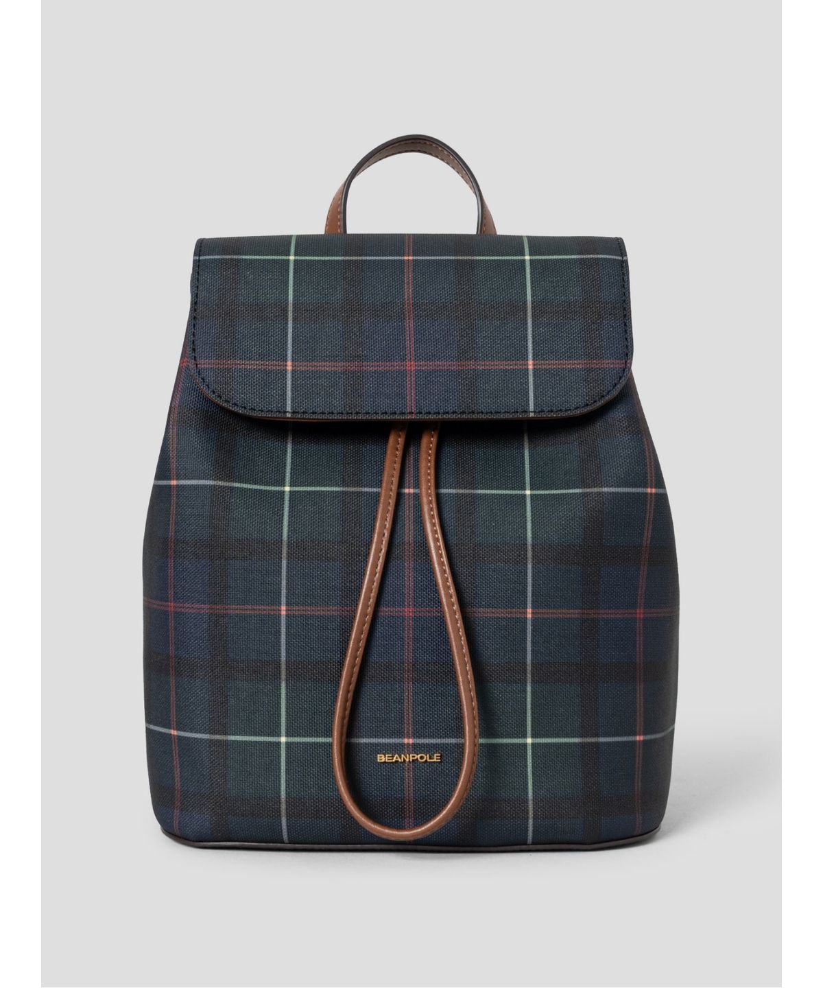 빈폴 액세서리(BEANPOLE ACCESSORY) 헤릿체크 백팩  그린