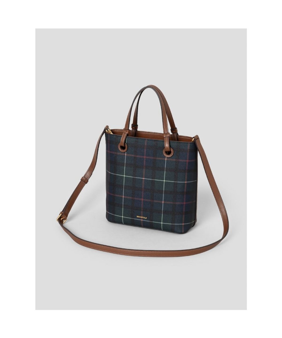빈폴 액세서리(BEANPOLE ACCESSORY) 헤릿체크 토트백 - 그린