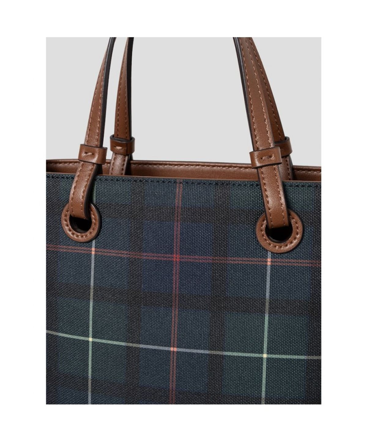 빈폴 액세서리(BEANPOLE ACCESSORY) 헤릿체크 토트백 - 그린