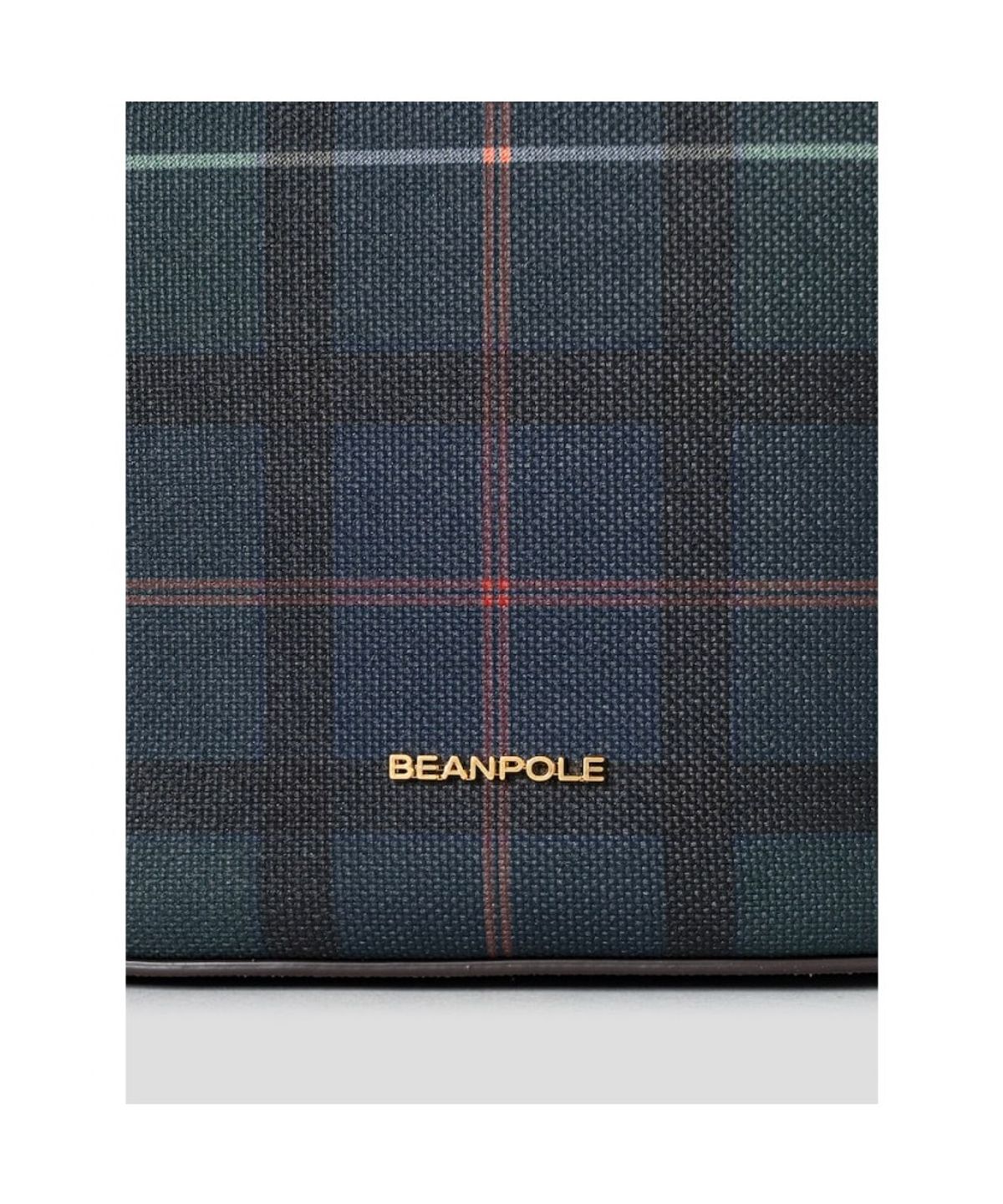 빈폴 액세서리(BEANPOLE ACCESSORY) 헤릿체크 버킷백  그린