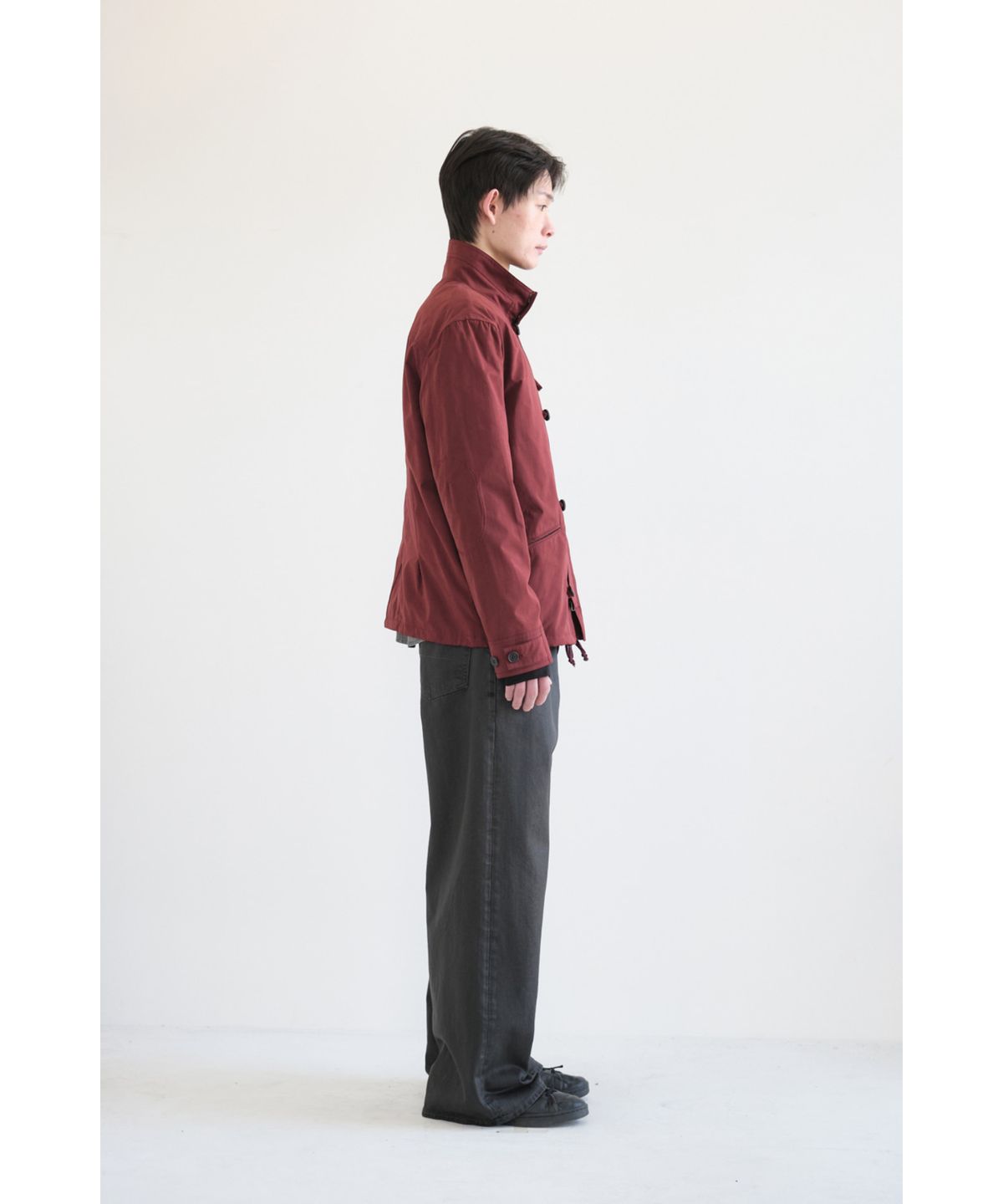 해칭룸(HATCHINGROOM) Regular Parka Dark Red