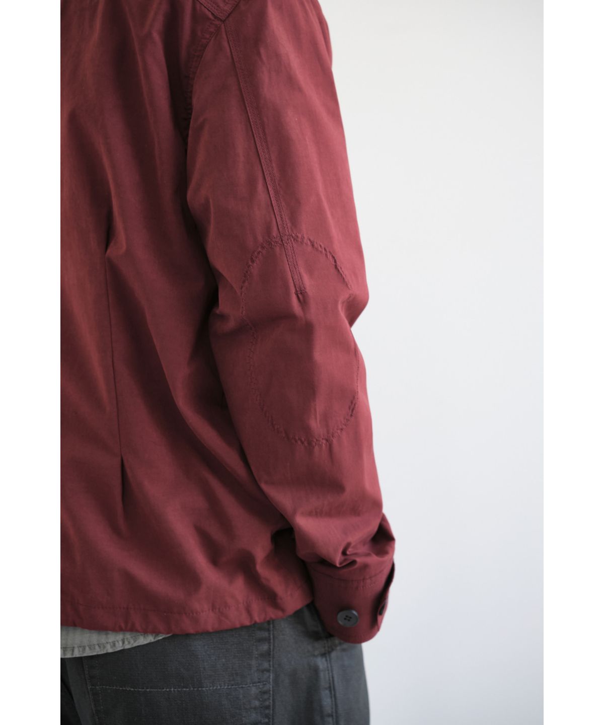 해칭룸(HATCHINGROOM) Regular Parka Dark Red