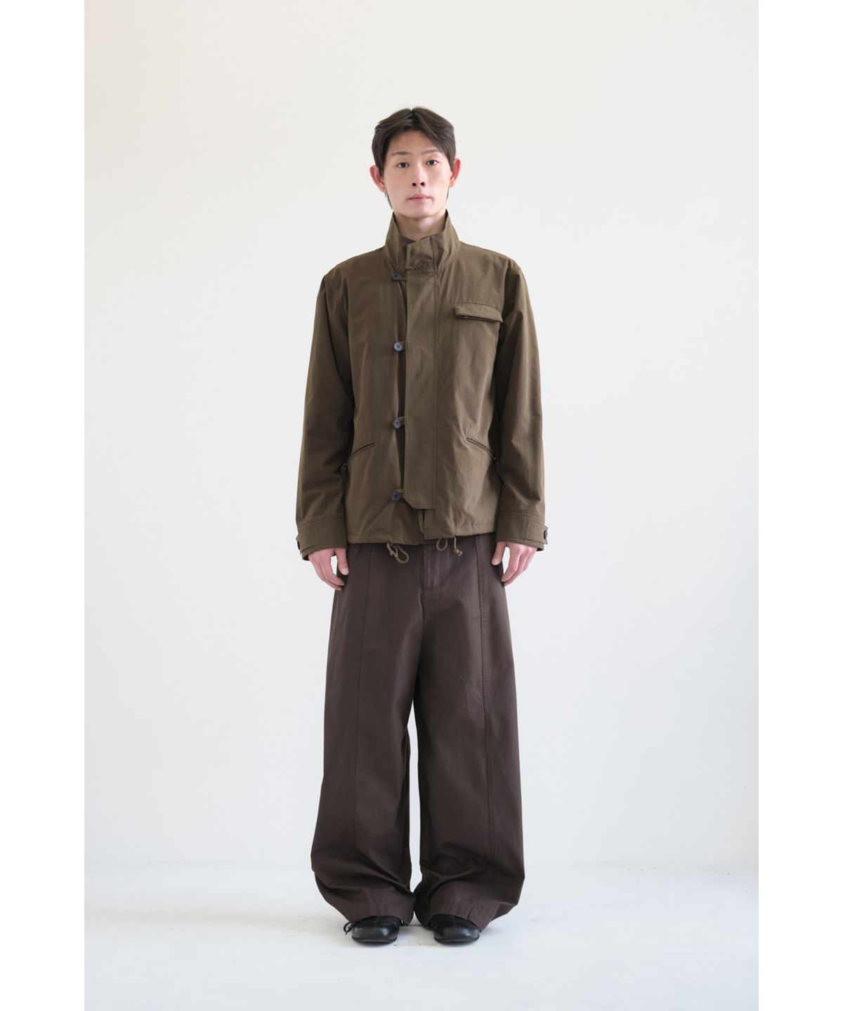 해칭룸(HATCHINGROOM) Regular Parka Dark Khaki
