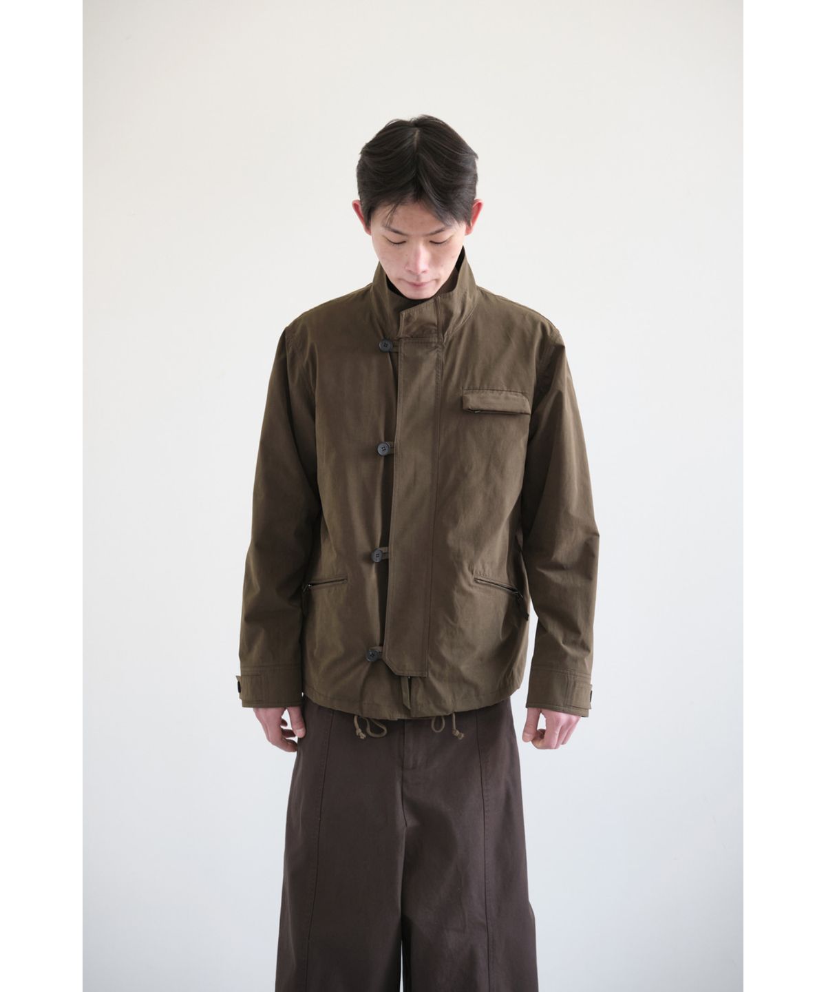 해칭룸(HATCHINGROOM) Regular Parka Dark Khaki