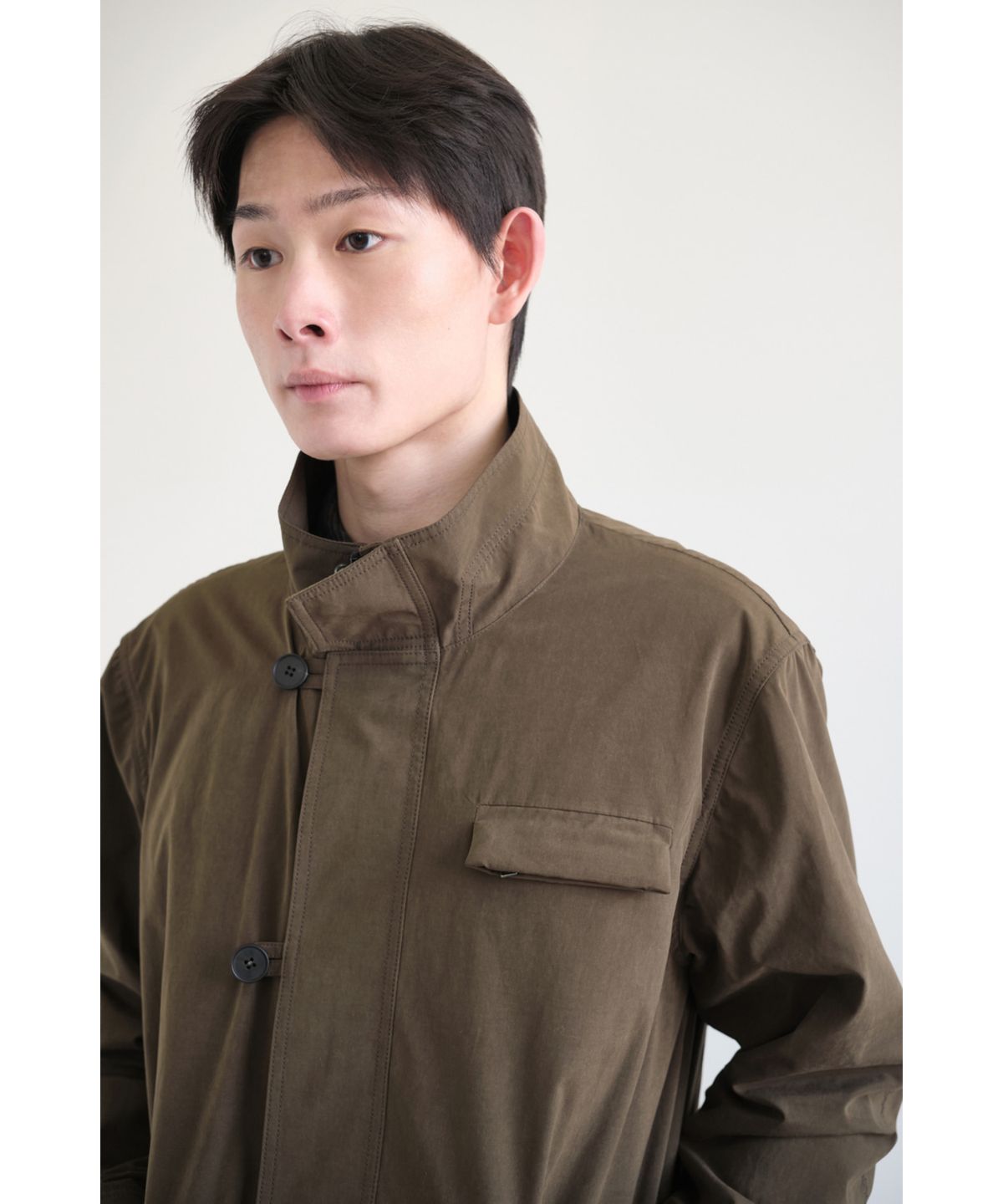 해칭룸(HATCHINGROOM) Regular Parka Dark Khaki