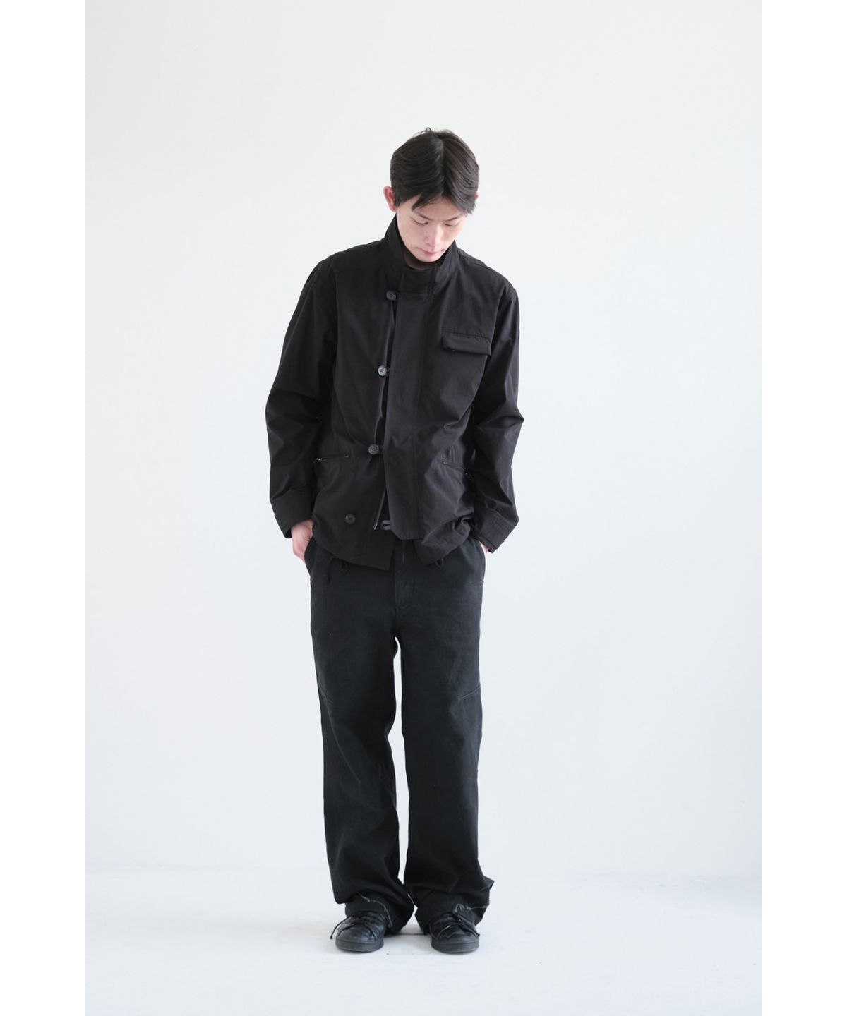 해칭룸(HATCHINGROOM) Regular Parka Black