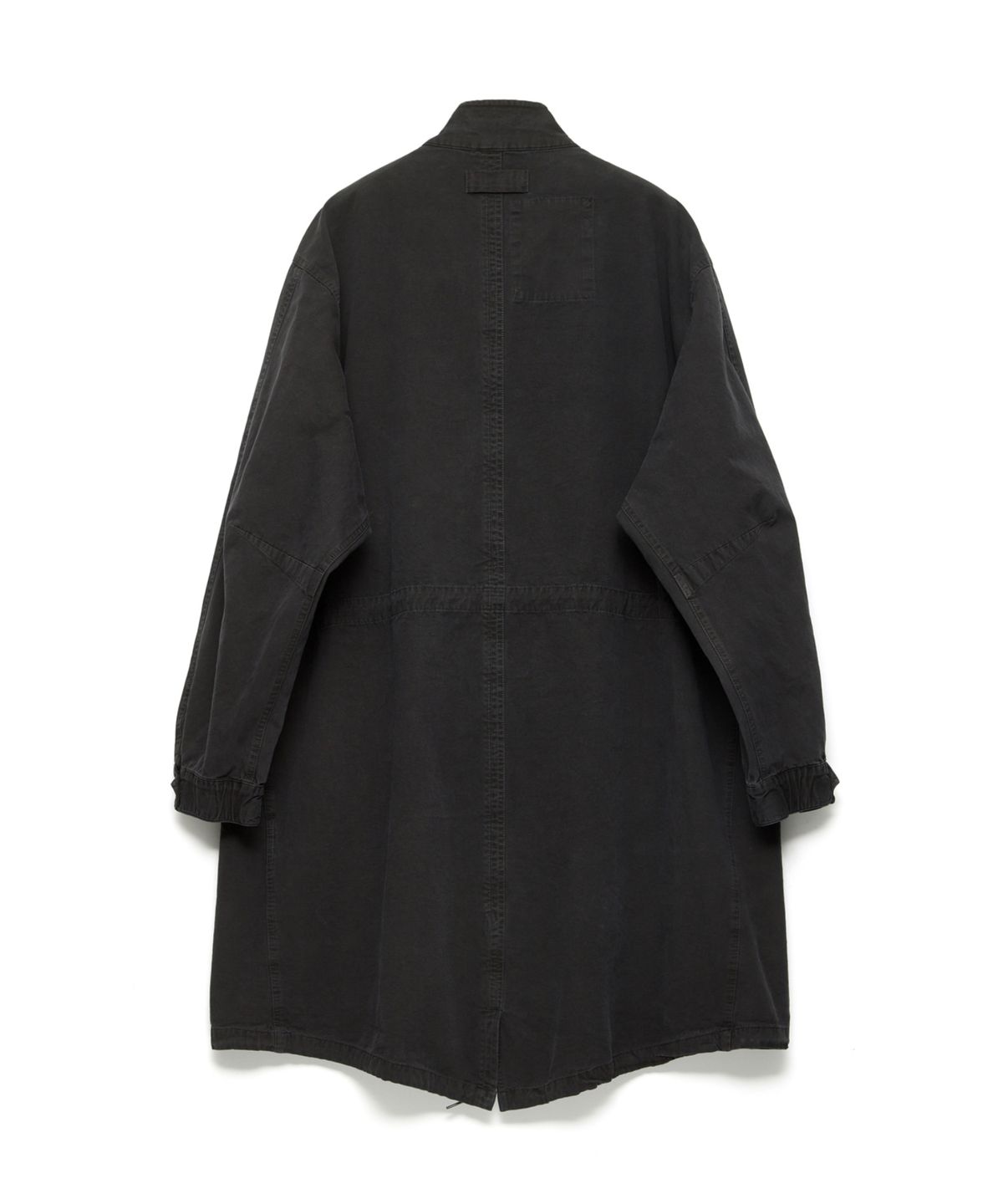해칭룸(HATCHINGROOM) Mods Parka Over Dyed Blue Charcoal