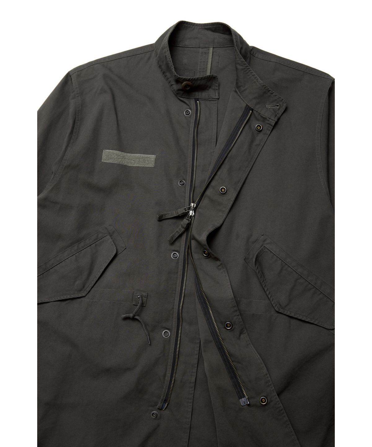 해칭룸(HATCHINGROOM) Mods Parka Washed Mud Brown
