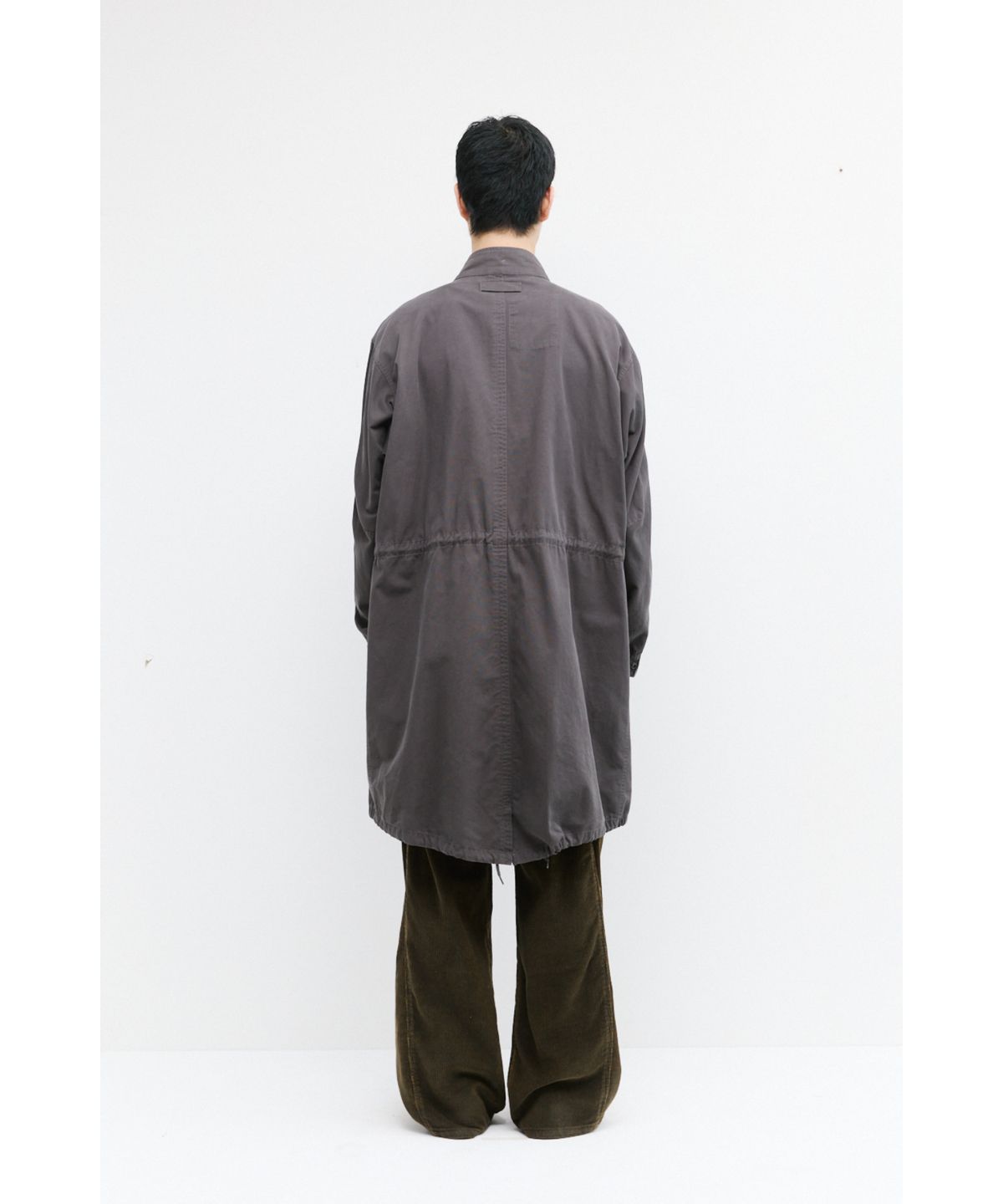 해칭룸(HATCHINGROOM) Mods Parka Washed Mud Brown