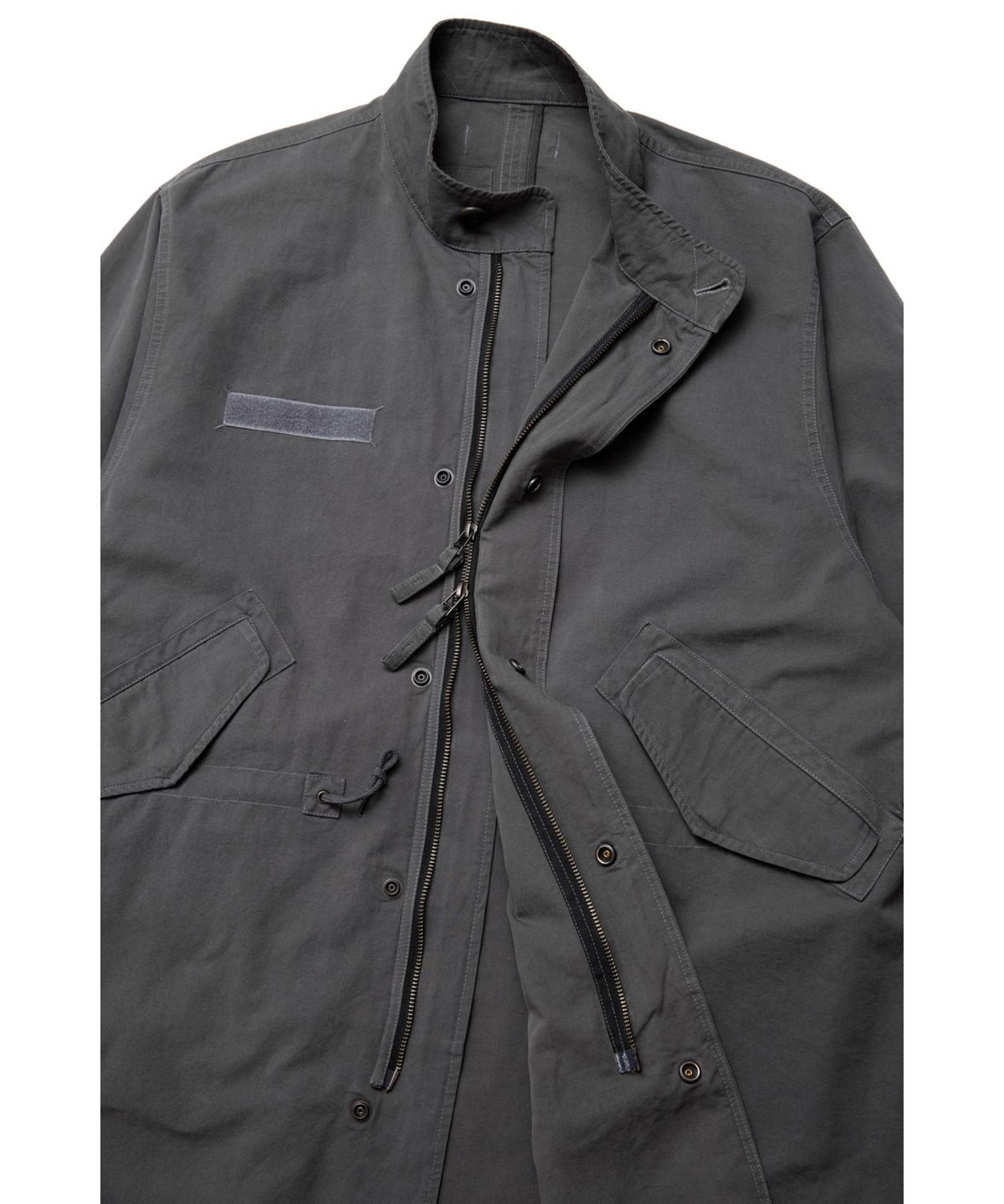 해칭룸(HATCHINGROOM) Mods Parka Washed Graphite
