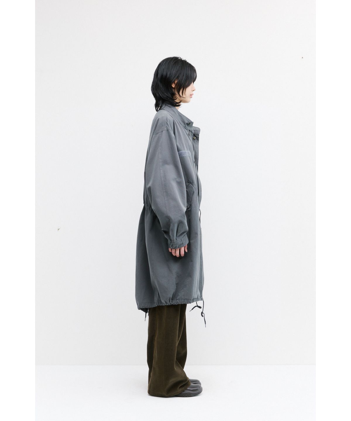 해칭룸(HATCHINGROOM) Mods Parka Washed Graphite
