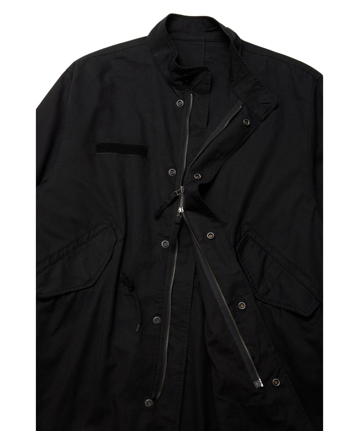 해칭룸(HATCHINGROOM) Mods Parka Washed Black